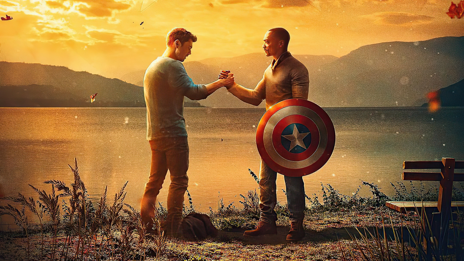 Download mobile wallpaper Tv Show, The Falcon And The Winter Soldier for free.