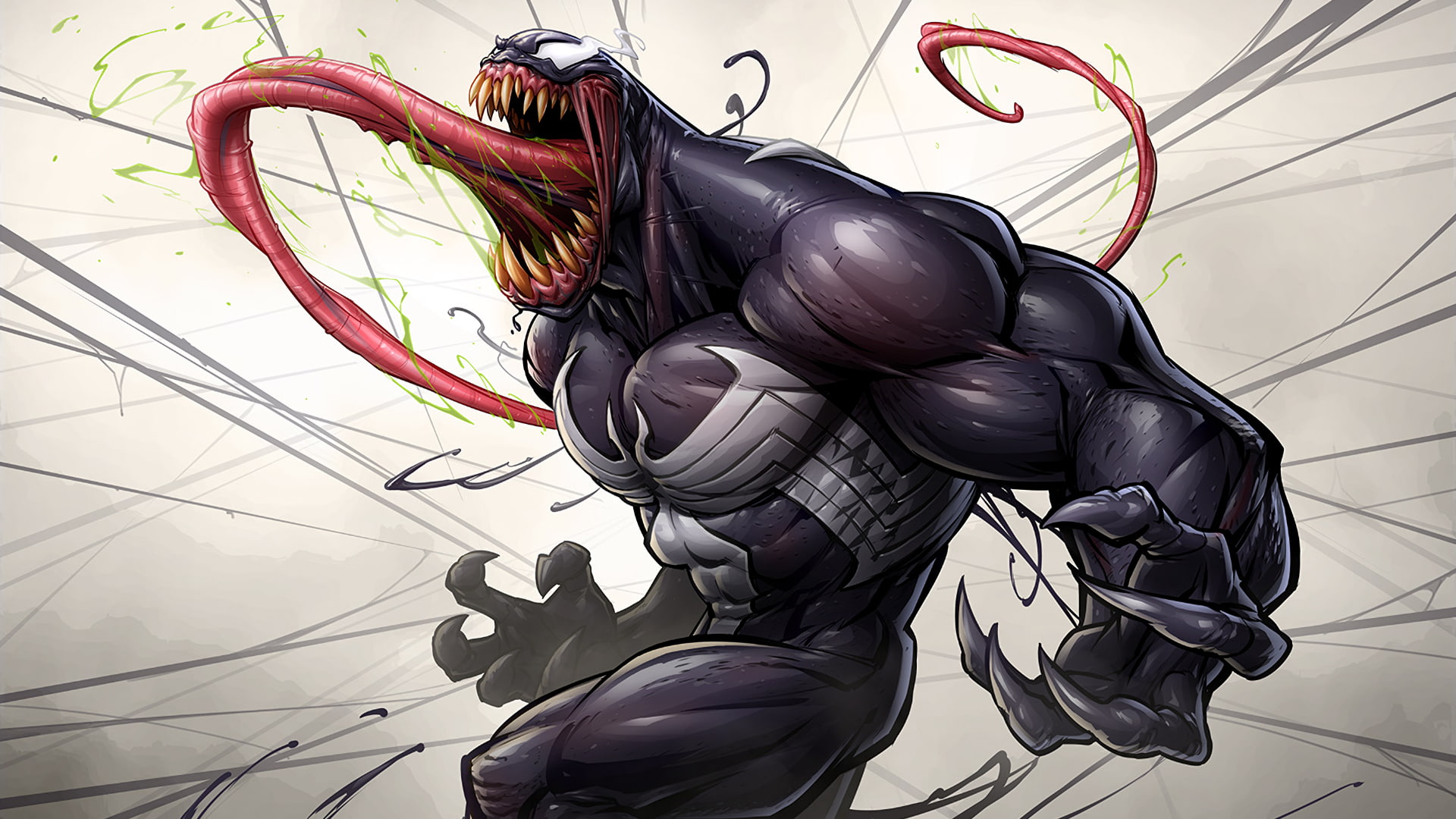 Handy-Wallpaper Comics, Venom kostenlos herunterladen.