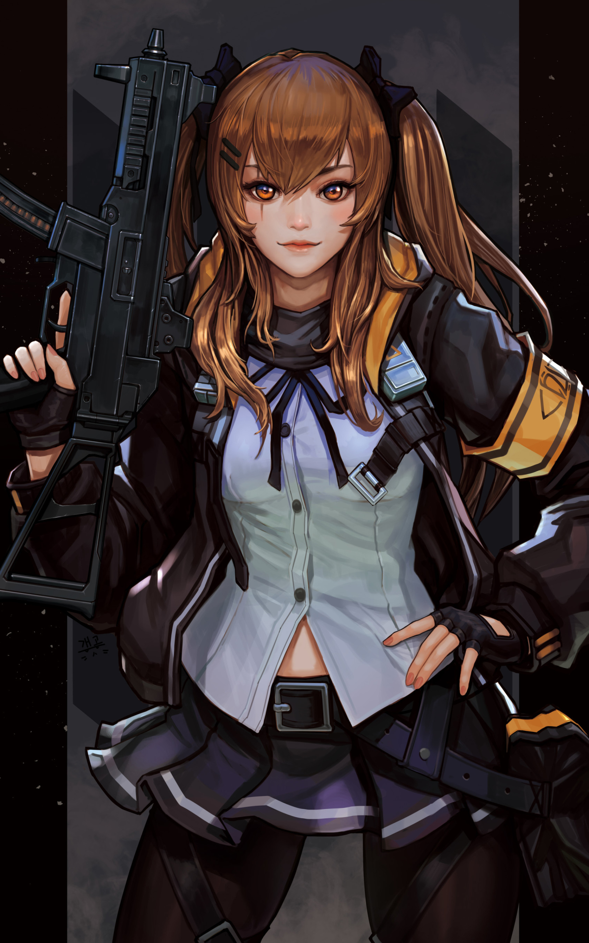 Téléchargez des papiers peints mobile Jeux Vidéo, Girls' Frontline, Ump9 (Filles De Première Ligne) gratuitement.