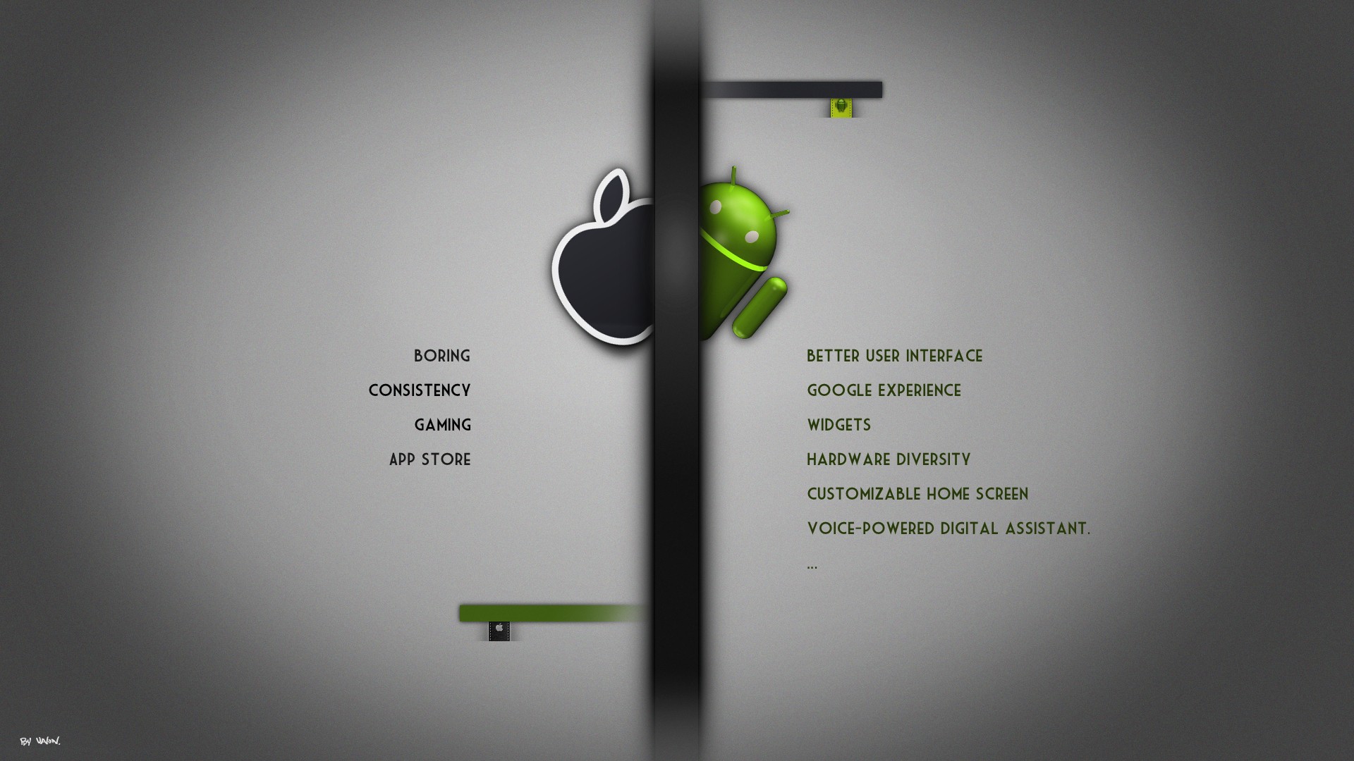 539909 descargar fondo de pantalla androide, tecnología, android (sistema operativo), apple inc: protectores de pantalla e imágenes gratis