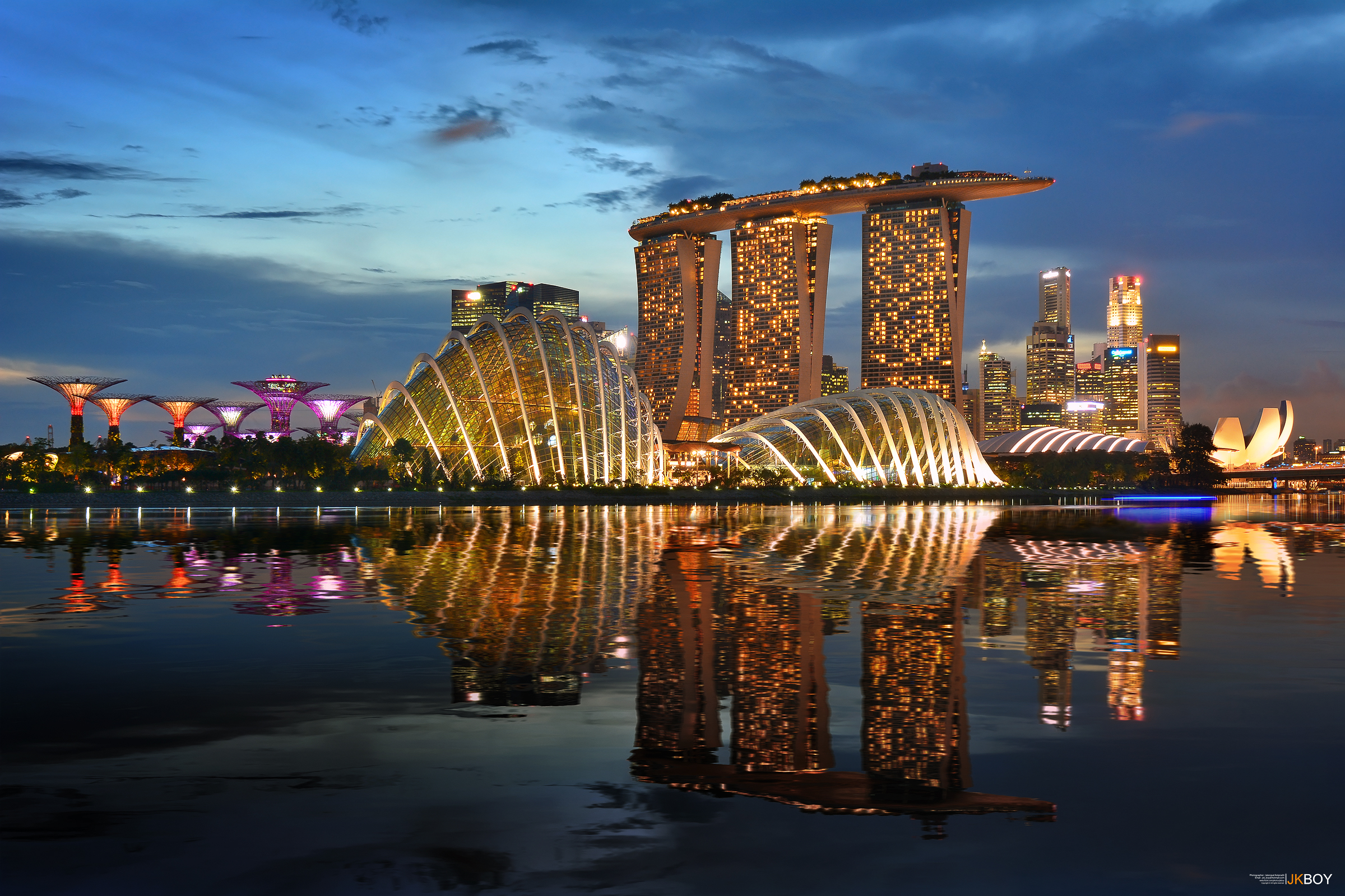 singapore, marina bay sands, man made, reflection, cities