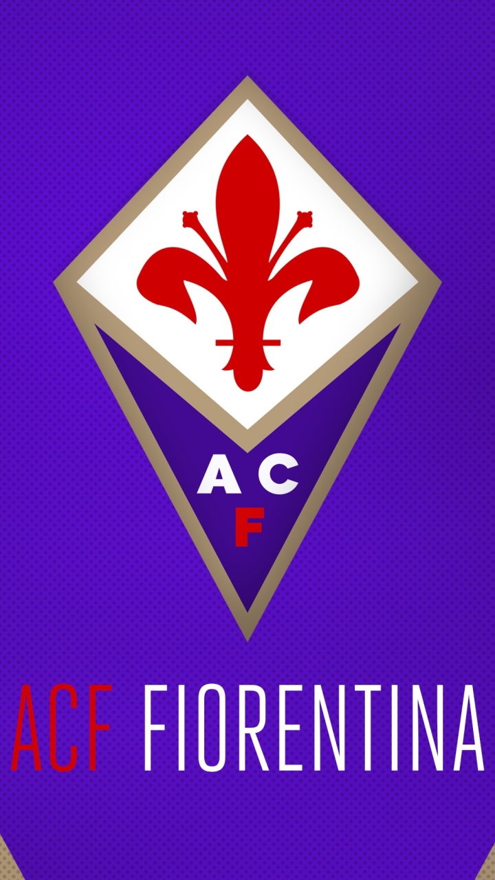 Handy-Wallpaper Sport, Fußball, Logo, Emblem, Acf Florenz kostenlos herunterladen.