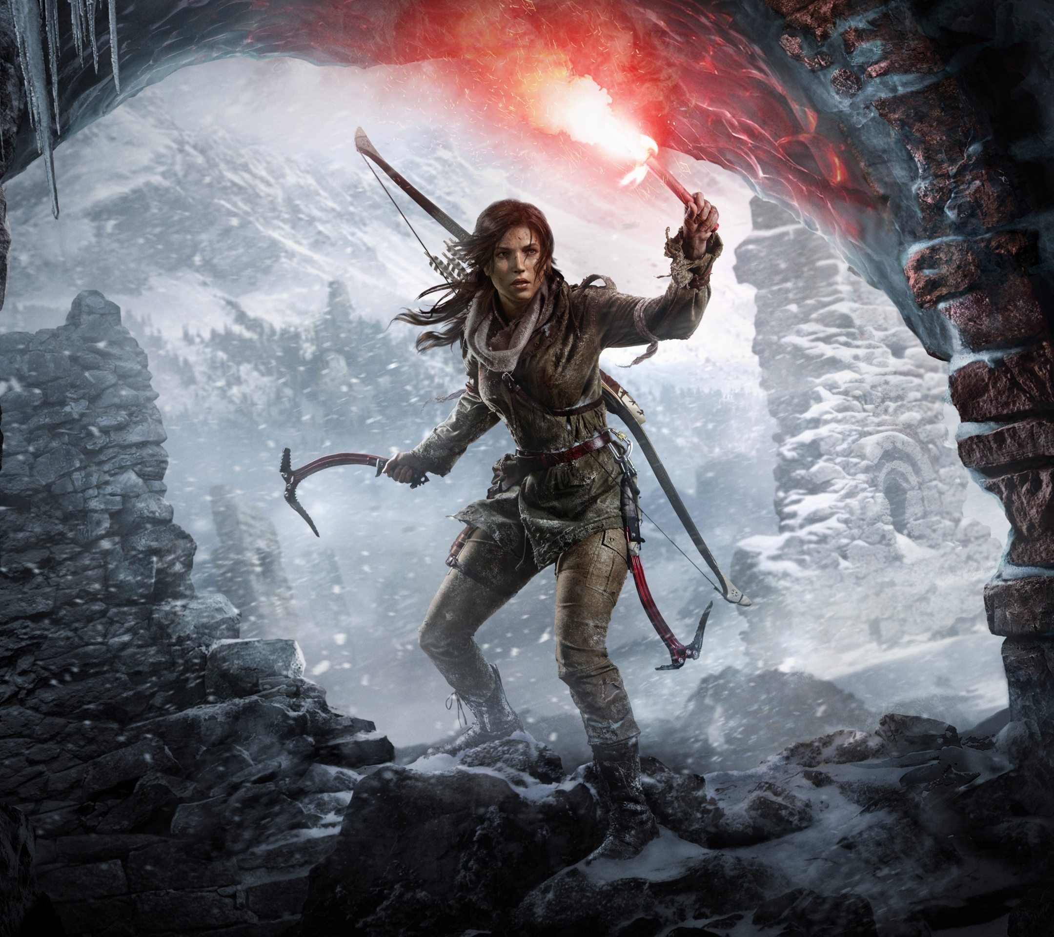 Descarga gratuita de fondo de pantalla para móvil de Tomb Raider, Videojuego, Lara Croft, Rise Of The Tomb Raider.