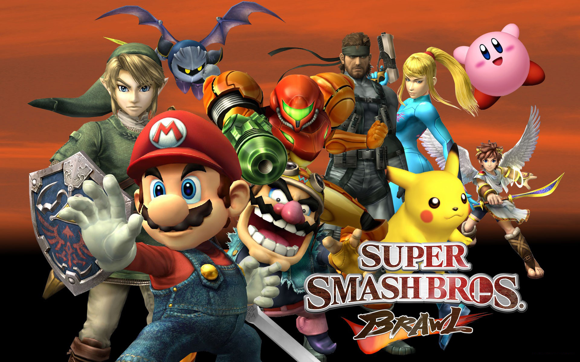 super smash bros brawl, video game, super smash bros