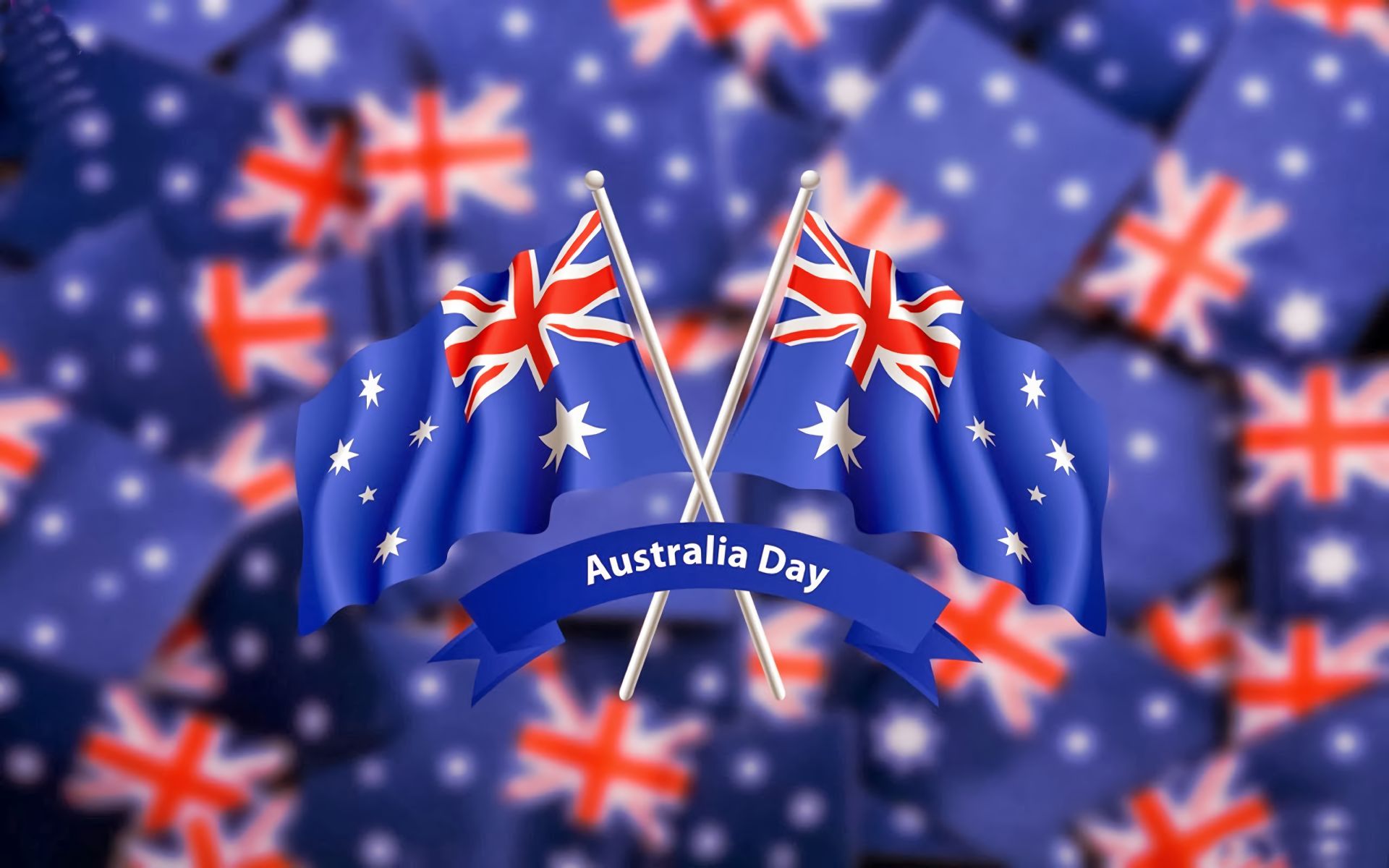 878348 скачать обои праздничные, день австралии, австралийский флаг - заставки и картинки бесплатно