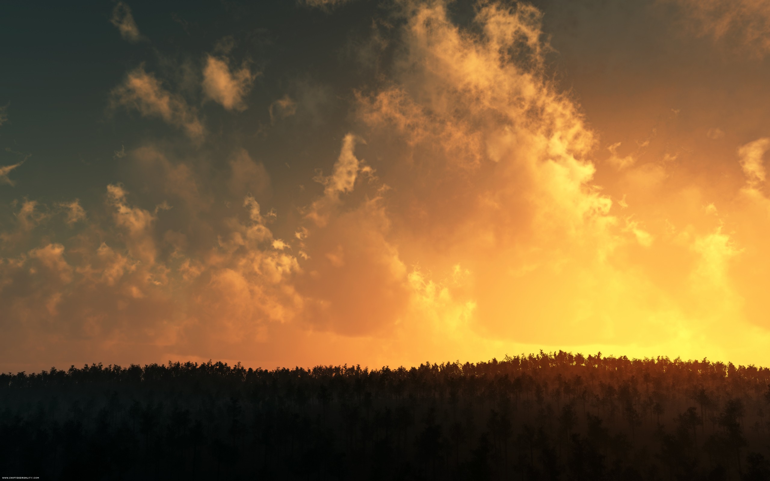 Скачать обои бесплатно Облака, Земля/природа, Закат Солнца картинка на рабочий стол ПК