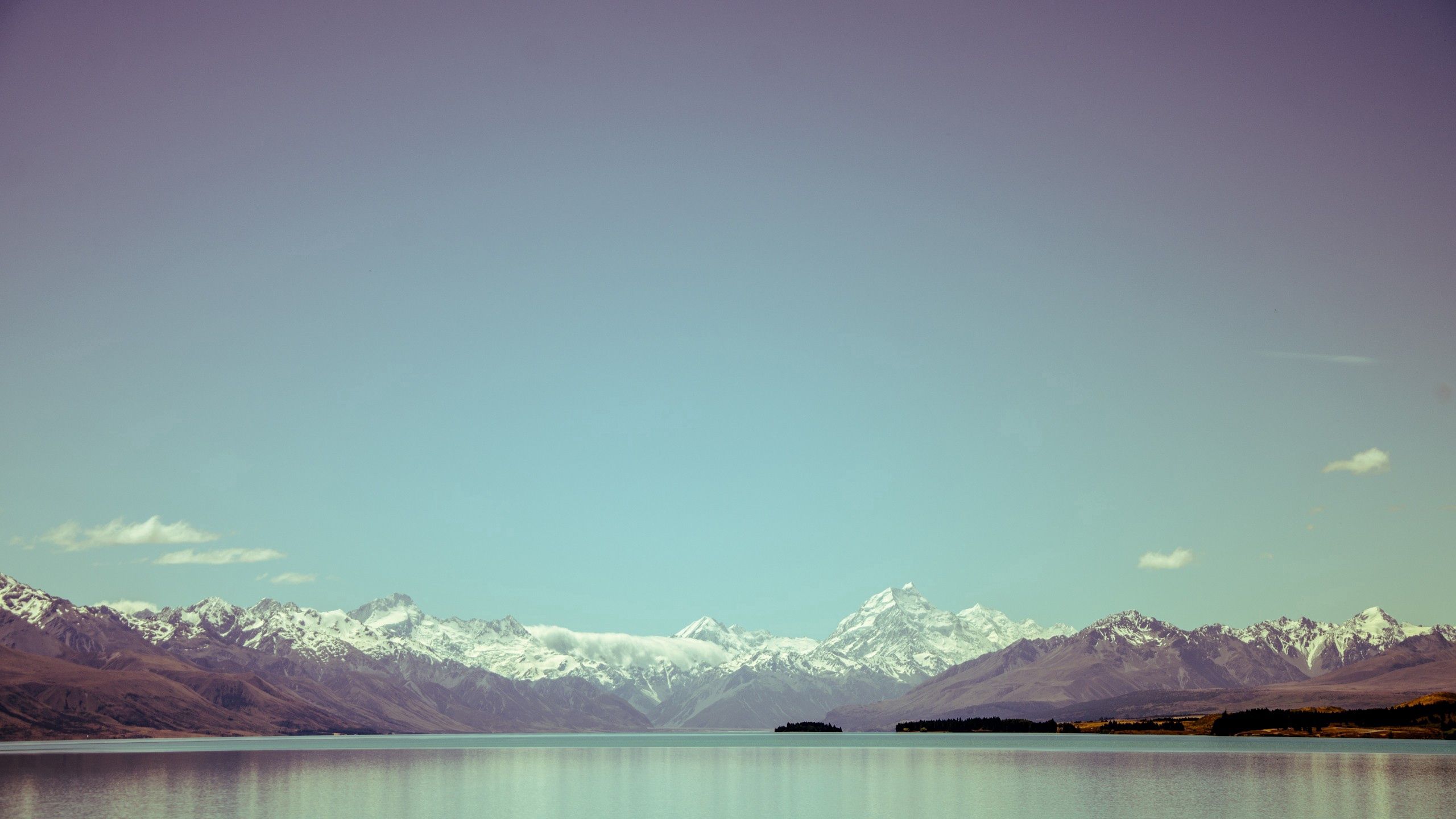 Laden Sie das See, Oberteile, Scheitelpunkt, Natur, Sky, Mountains, Schnee-Bild kostenlos auf Ihren PC-Desktop herunter