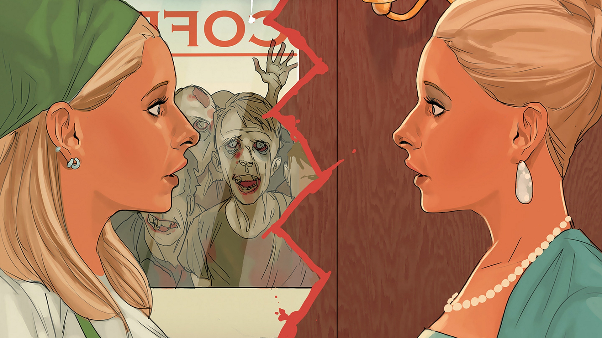 Free download wallpaper Buffy The Vampire Slayer, Comics on your PC desktop