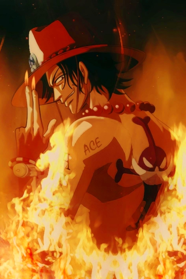 Handy-Wallpaper Animes, Portgas D Ace, One Piece kostenlos herunterladen.