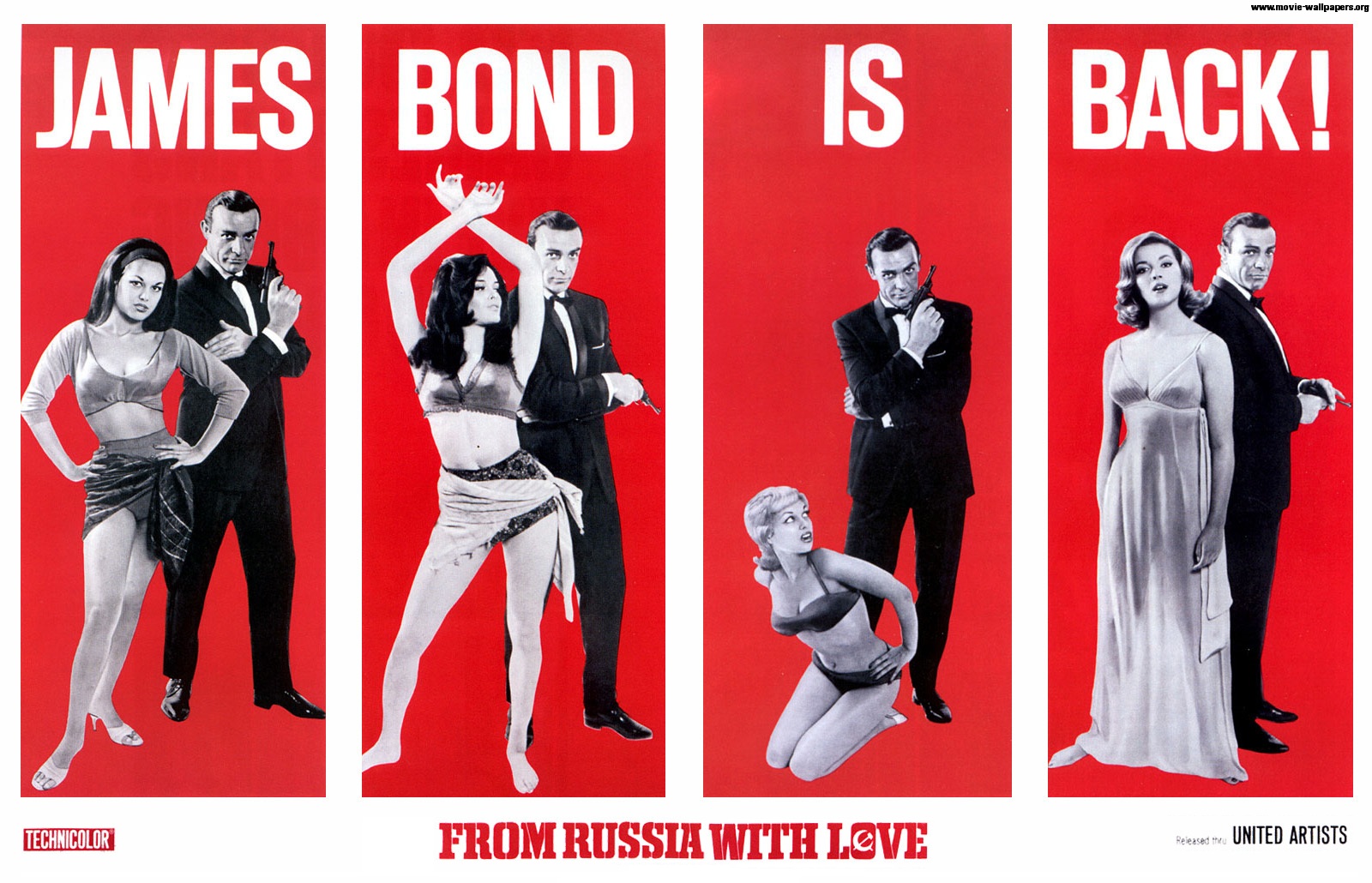 263872 завантажити шпалери фільм, 007: з росії з любов'ю, даніела б'янкі, джеймс бонд, шон коннері, тетяна романова - заставки і картинки безкоштовно