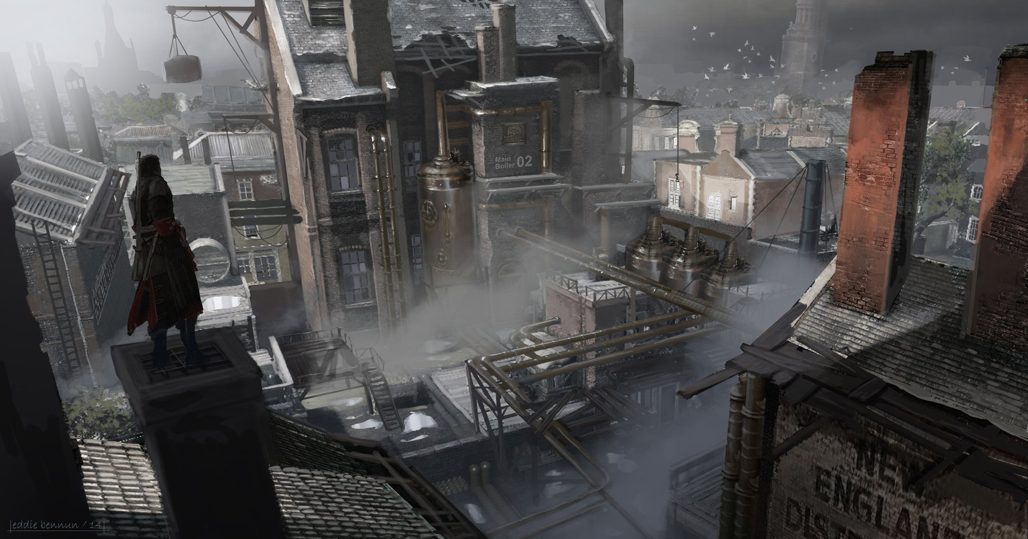 Скачати мобільні шпалери Assassin's Creed: Rogue, Кредо Вбивці, Відеогра безкоштовно.