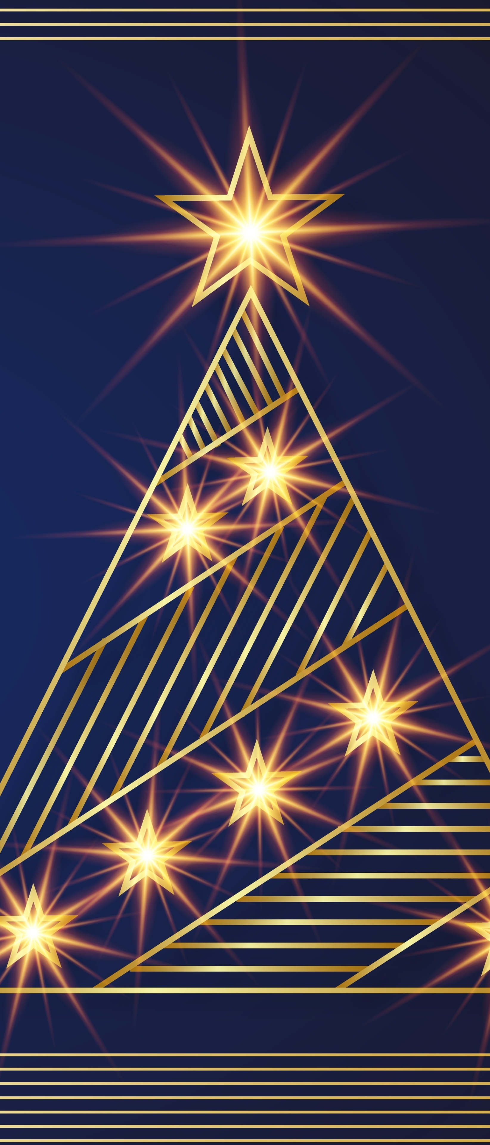 Download mobile wallpaper Christmas, Holiday, Christmas Tree, Minimalist for free.