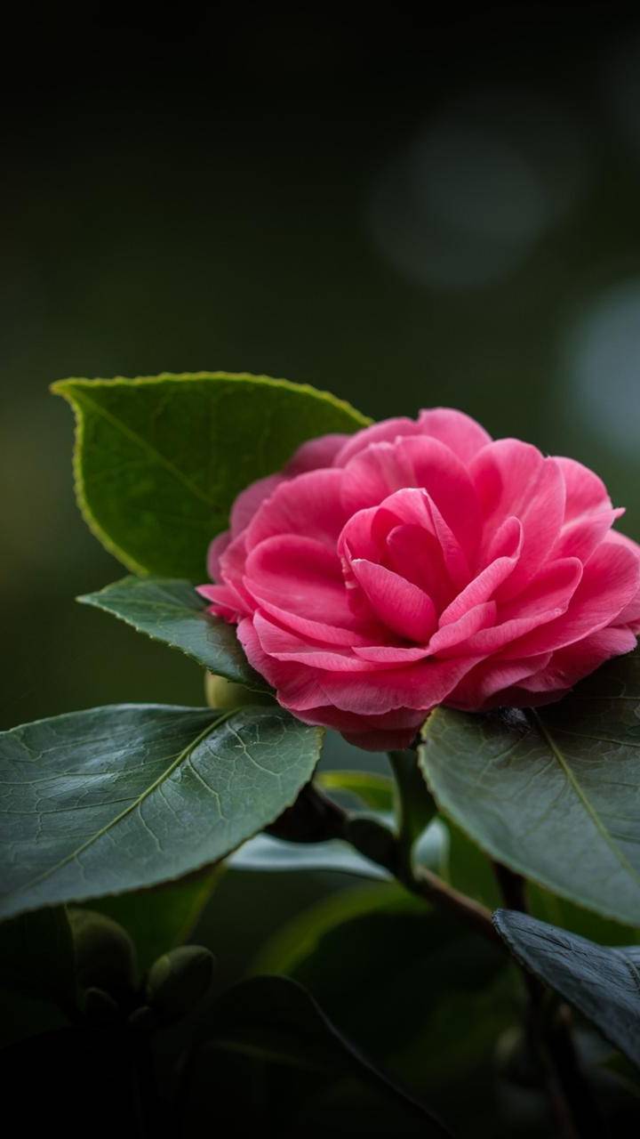 Download mobile wallpaper Flowers, Flower, Leaf, Earth, Pink Flower for free.