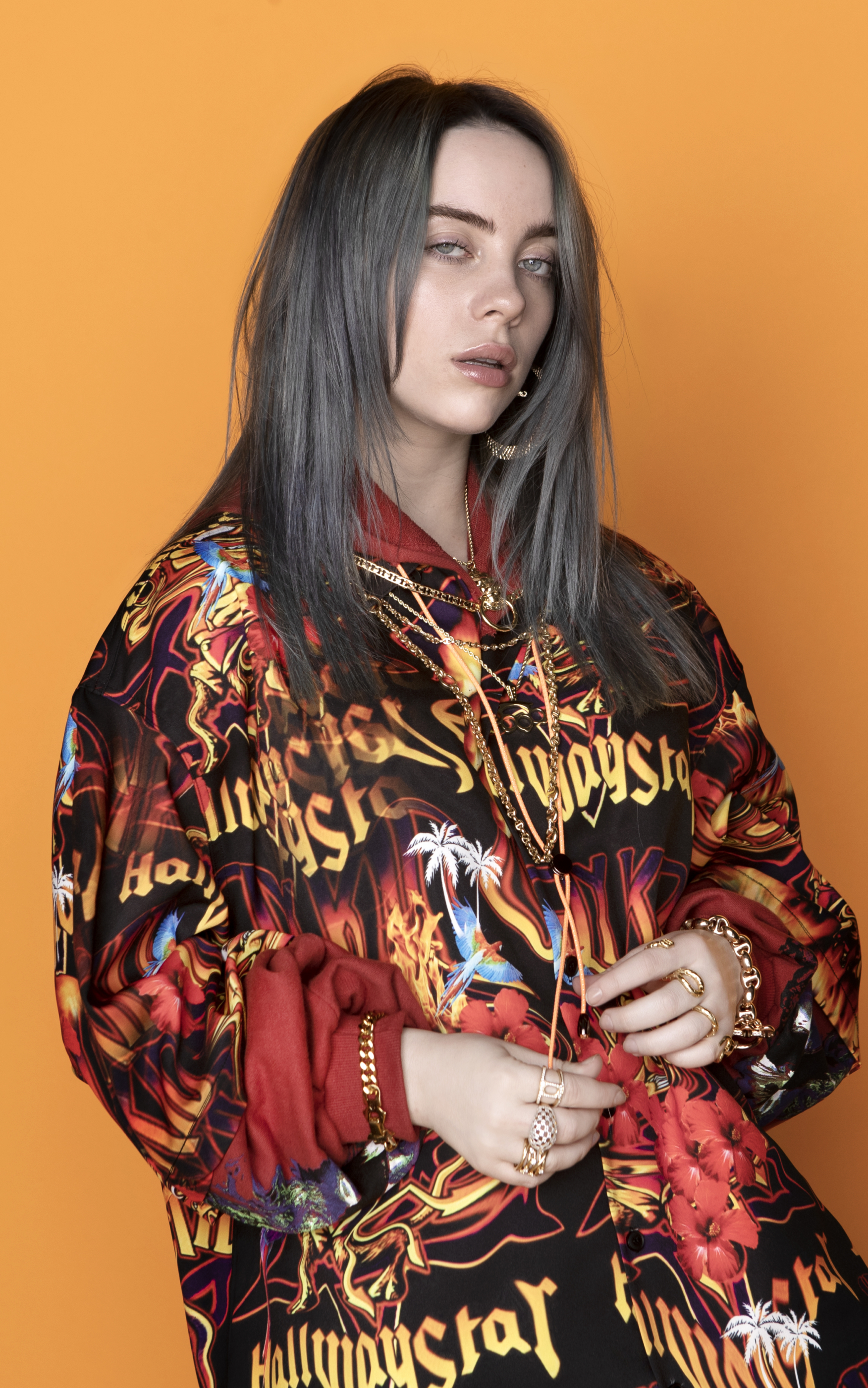 Download mobile wallpaper Music, Singer, British, American, Billie Eilish for free.