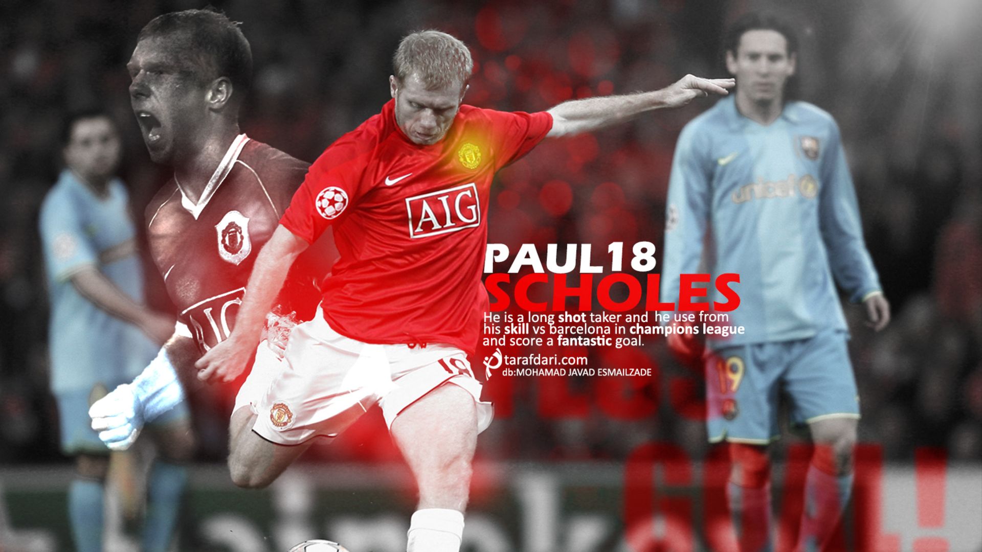 Descarga gratuita de fondo de pantalla para móvil de Fútbol, Deporte, Manchester United F C, Pablo Scholes.