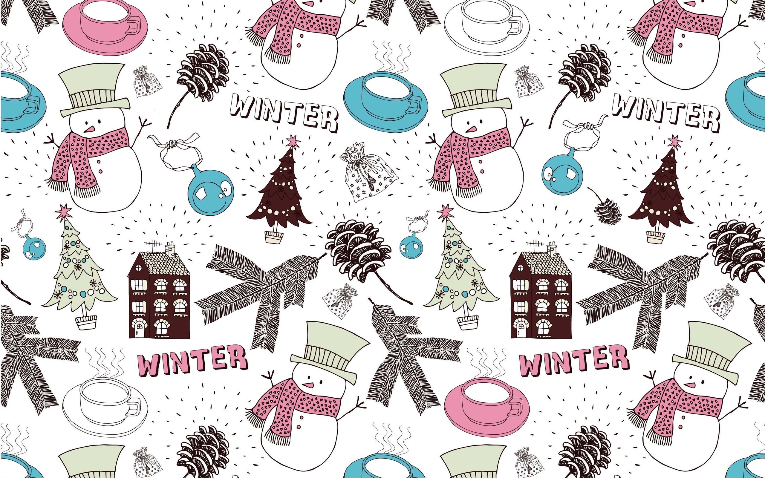 Download mobile wallpaper Winter, Artistic for free.