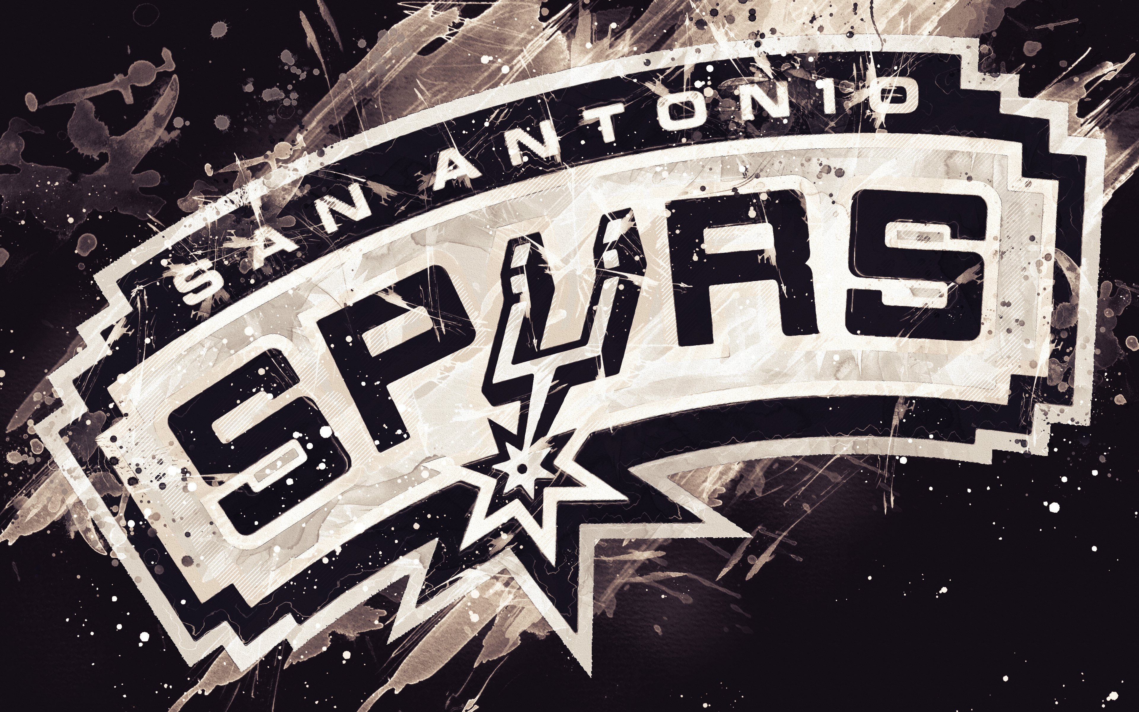 Handy-Wallpaper Sport, Basketball, Logo, Nba, San Antonio Spurs kostenlos herunterladen.