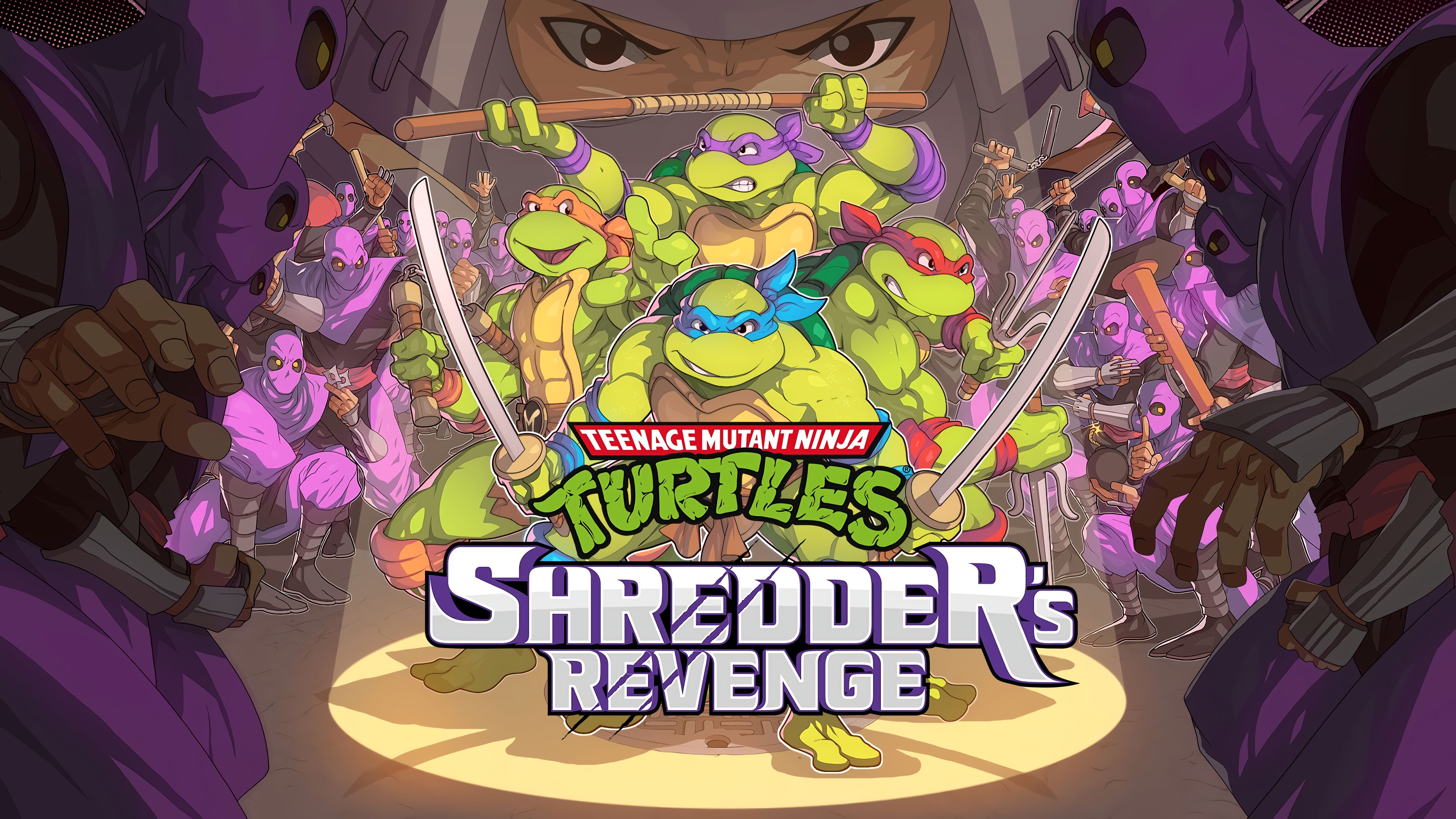 518380 завантажити шпалери відеогра, teenage mutant ninja turtles: shredder's revenge, донателло (tmnt), леонардо (tmnt), мікеланджело (tmnt), рафаель (tmnt), шредер (tmnt), підлітки мутанти ніндзя черепашки - заставки і картинки безкоштовно