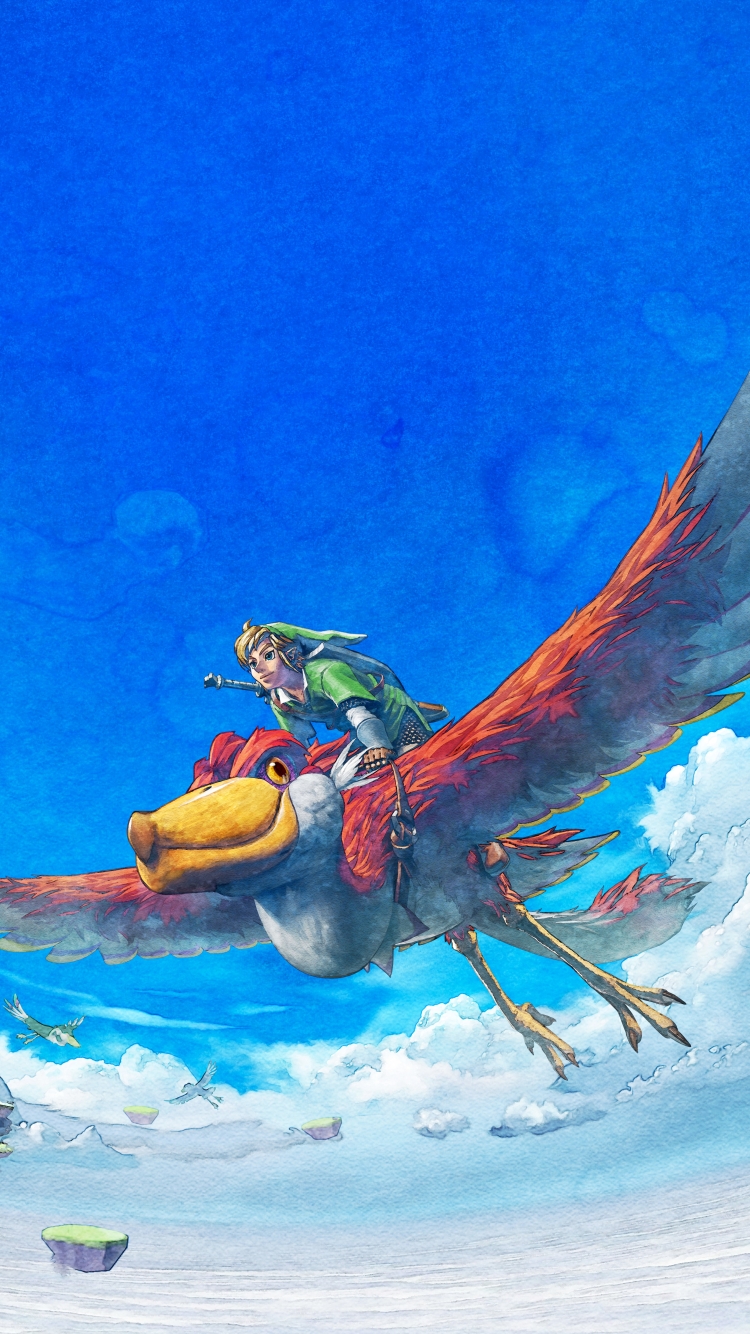 Download mobile wallpaper Link, Video Game, Zelda, The Legend Of Zelda: Skyward Sword for free.