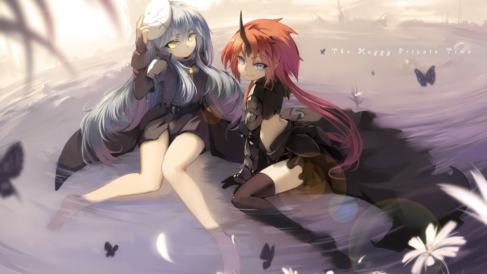 Fond d'écran HD: Animé, Tempête De Rimuru, Milim Nava, Tensei Shitara
