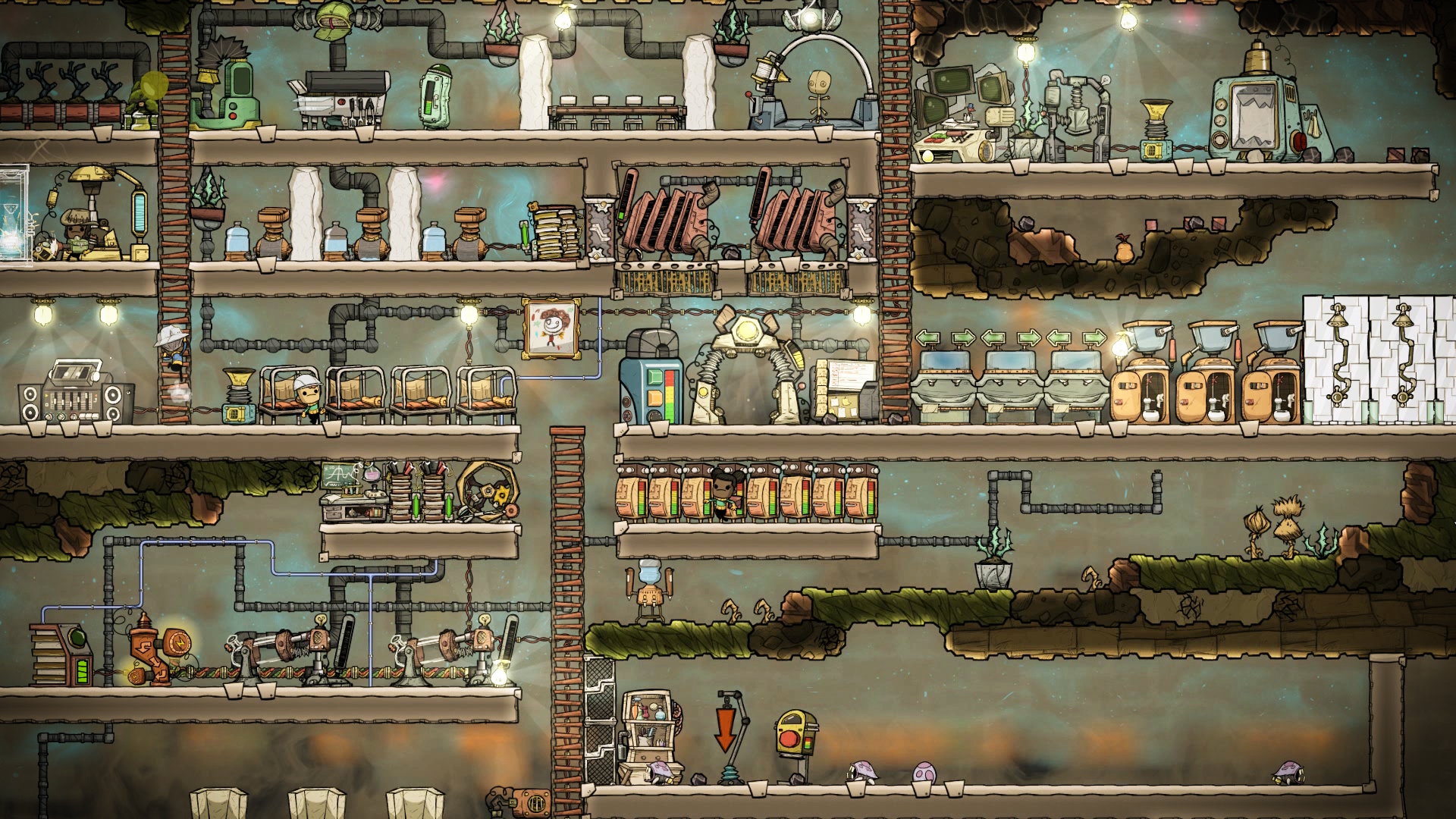 video game, oxygen not included