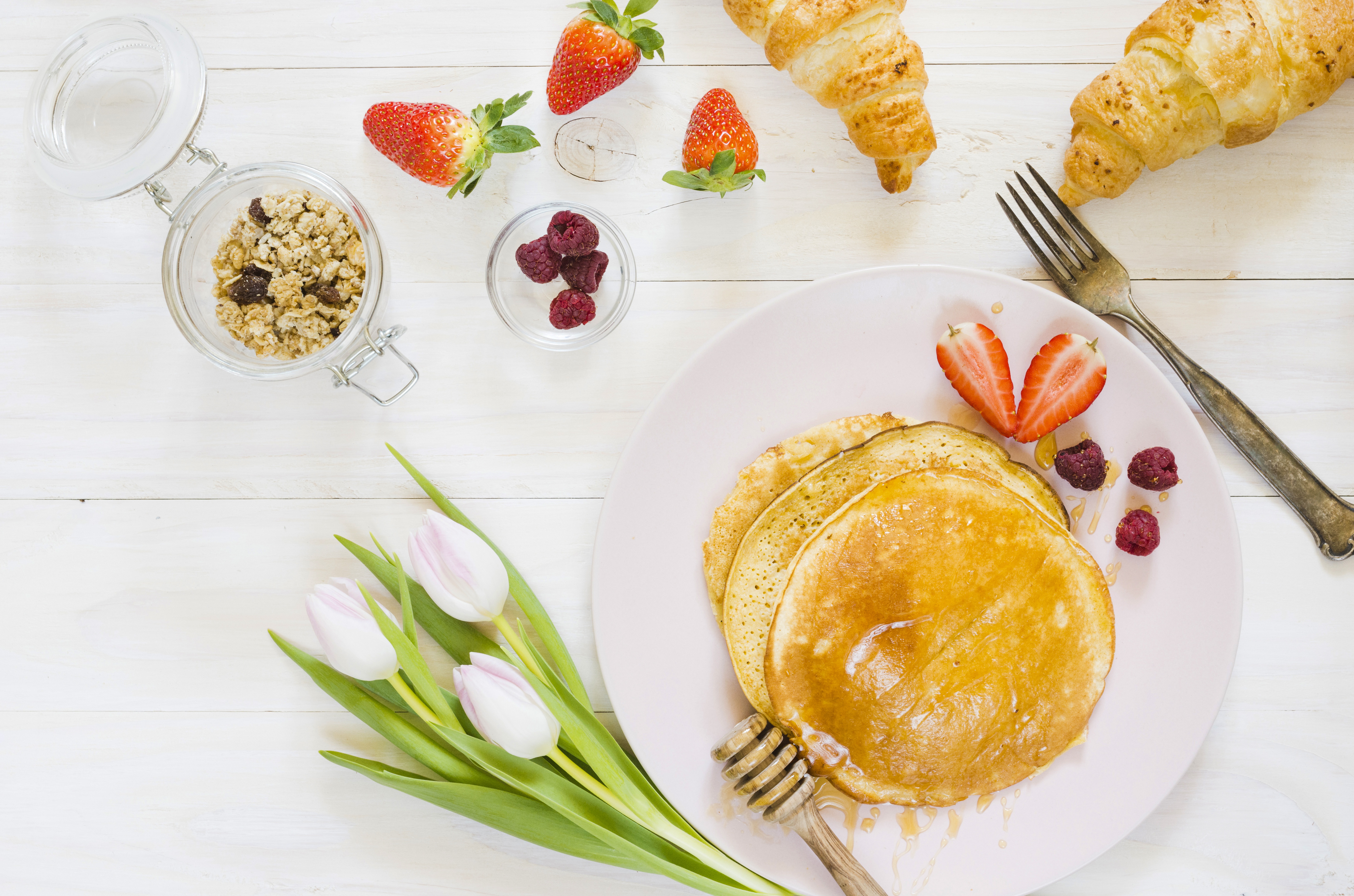 Download mobile wallpaper Food, Still Life, Breakfast, Pancake for free.