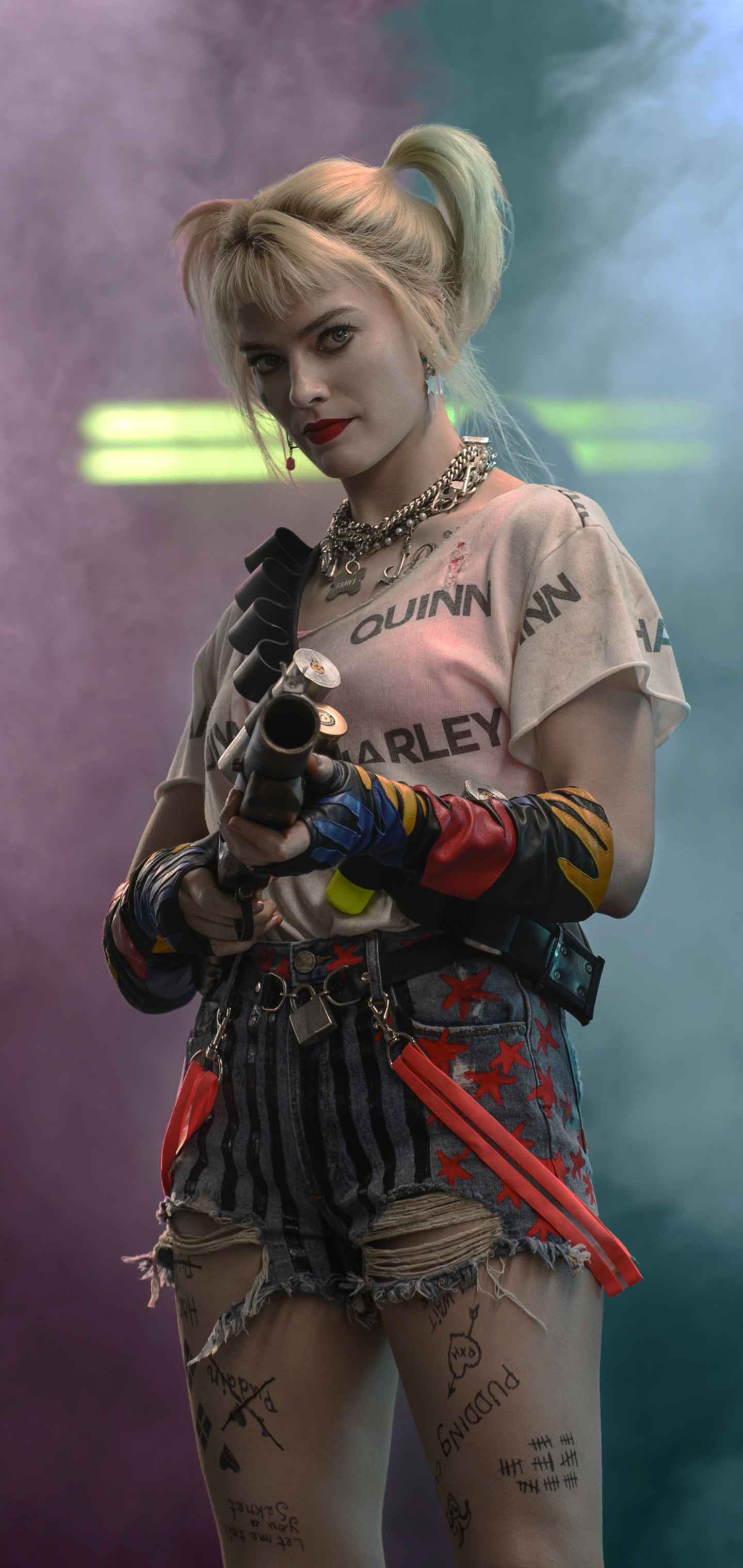 Download mobile wallpaper Movie, Harley Quinn, Margot Robbie, Birds Of Prey (And The Fantabulous Emancipation Of One Harley Quinn) for free.