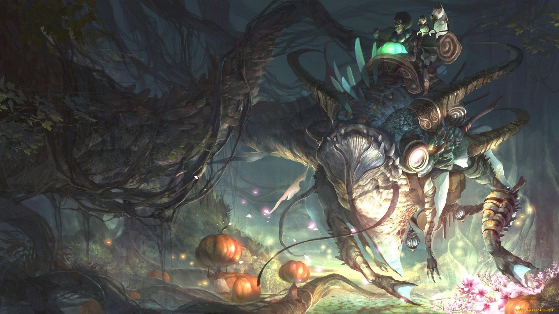 Free download wallpaper Fantasy, Creature on your PC desktop