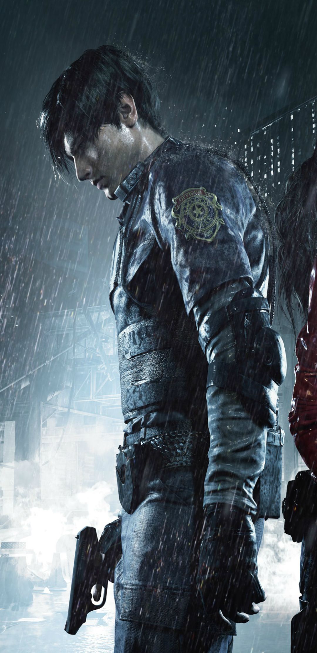 Handy-Wallpaper Resident Evil, Computerspiele, Leon S Kennedy, Resident Evil 2 (2019) kostenlos herunterladen.