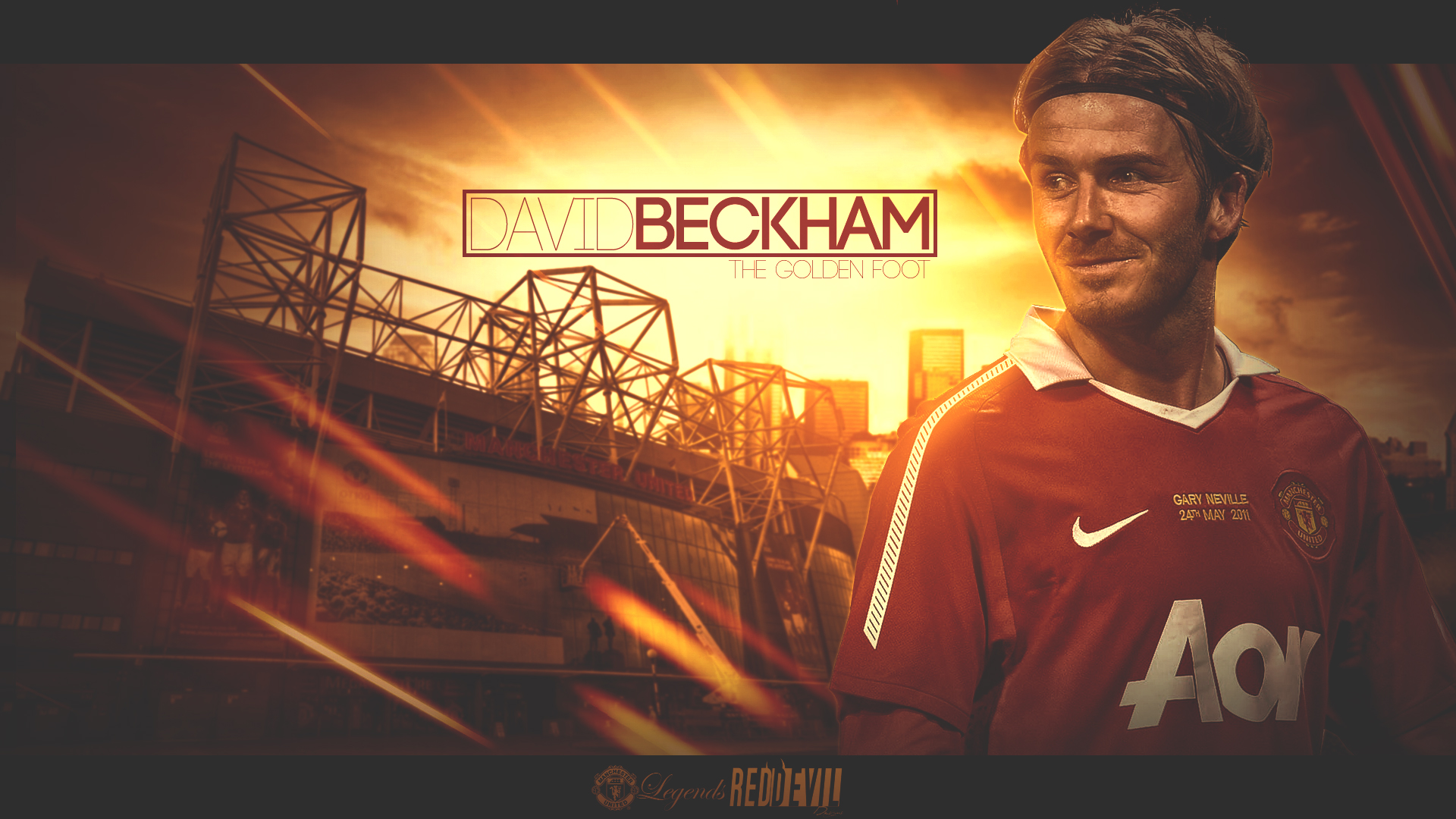 Laden Sie das Sport, Fußball, David Beckham, Manchester United-Bild kostenlos auf Ihren PC-Desktop herunter
