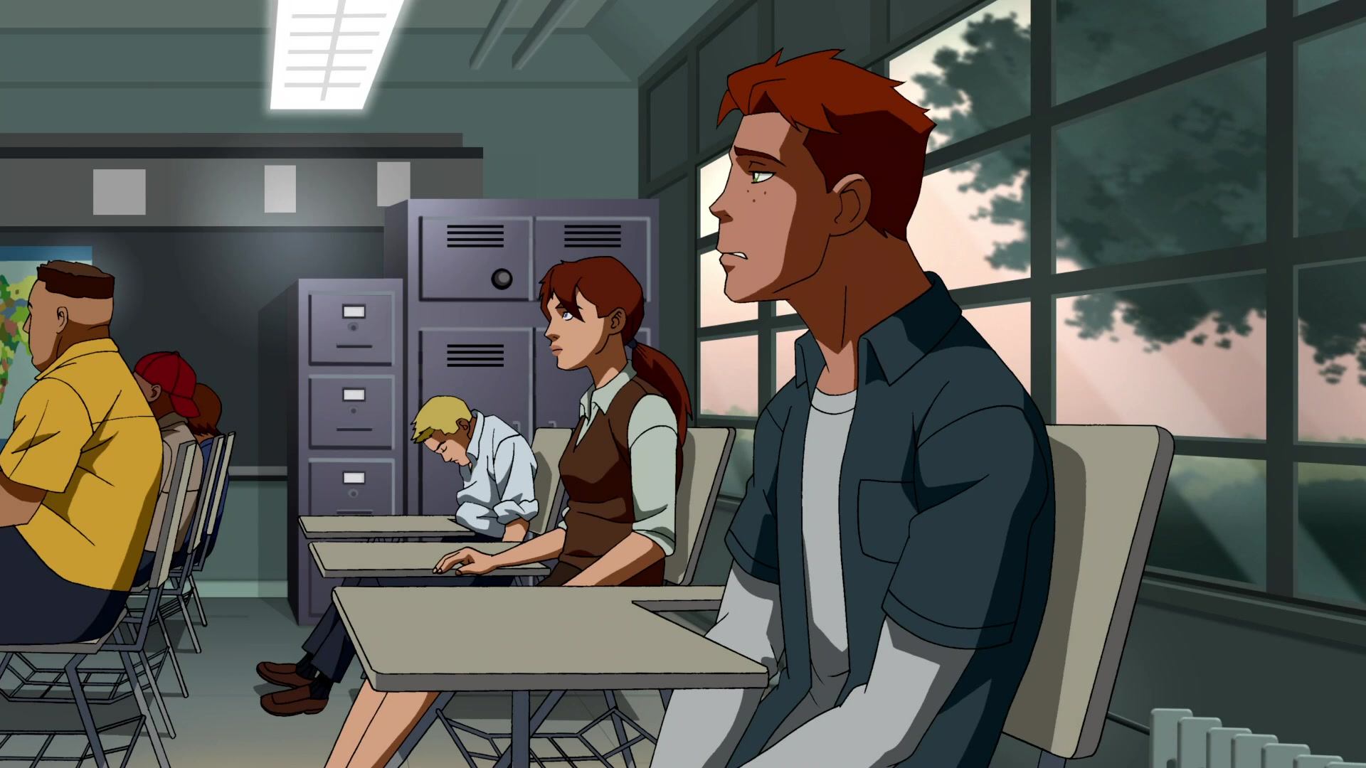 Free download wallpaper School, Tv Show, Red Hair, Justice League, Wally West, Young Justice on your PC desktop