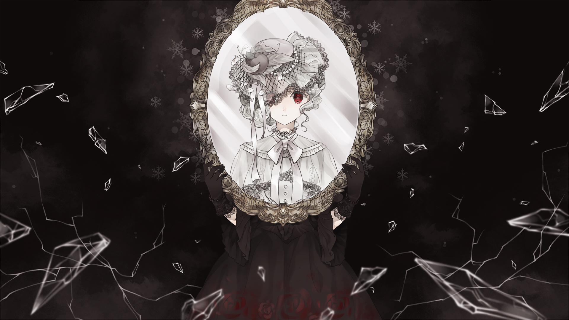 Download mobile wallpaper Anime, Gothic, Hat, Original for free.