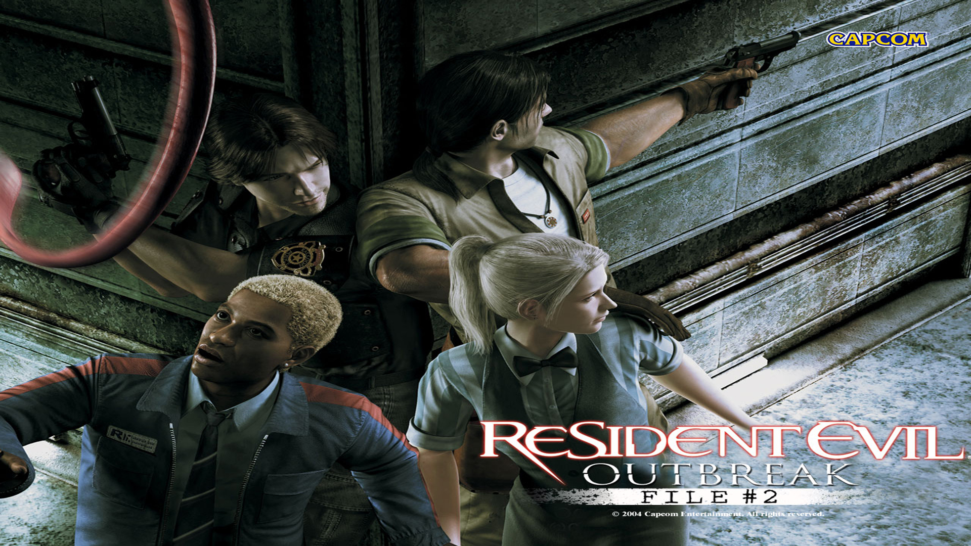 Популярные заставки и фоны Вспышка Resident Evil: Файл #2 на компьютер