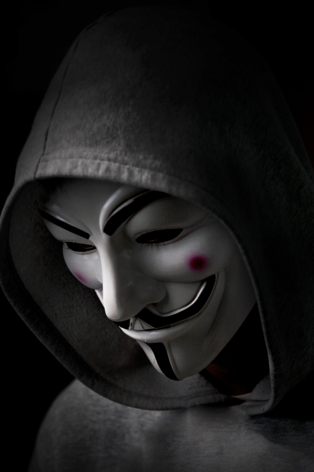 Download mobile wallpaper Technology, Anonymous for free.