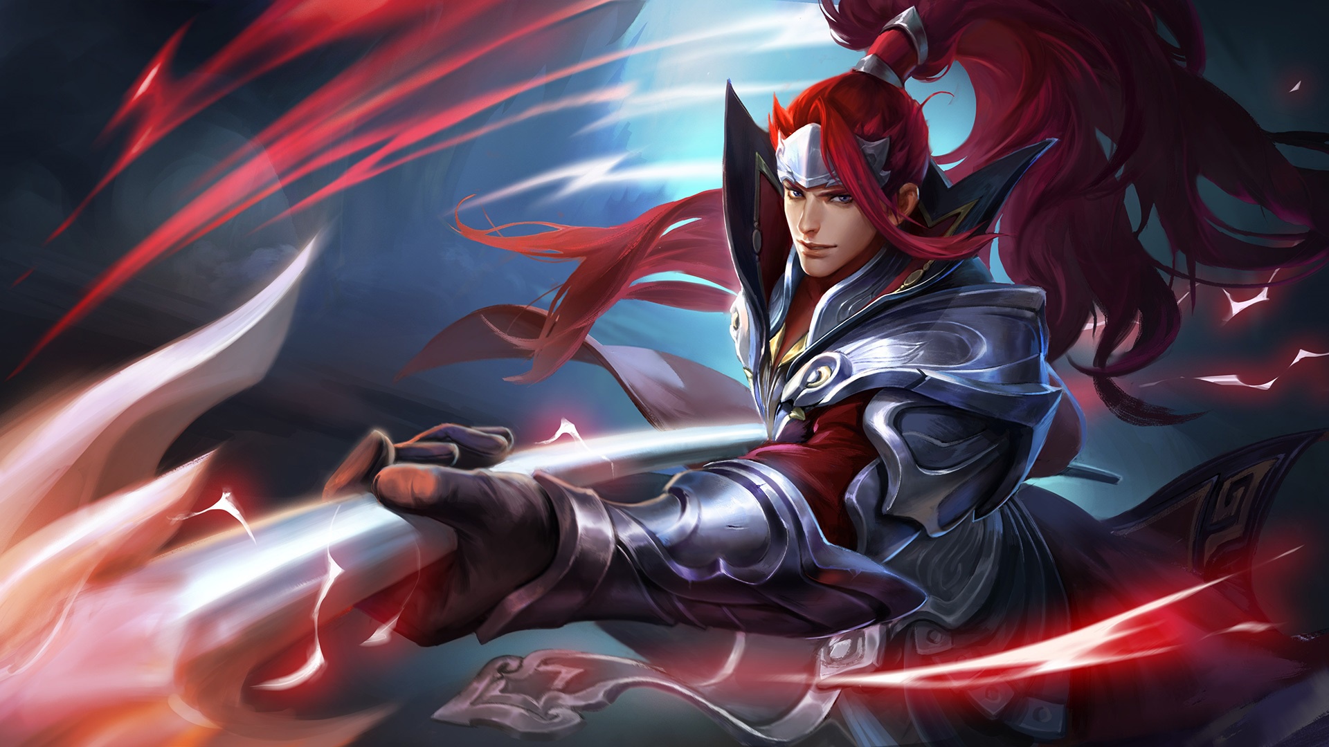 Download mobile wallpaper League Of Legends, Warrior, Video Game for free.