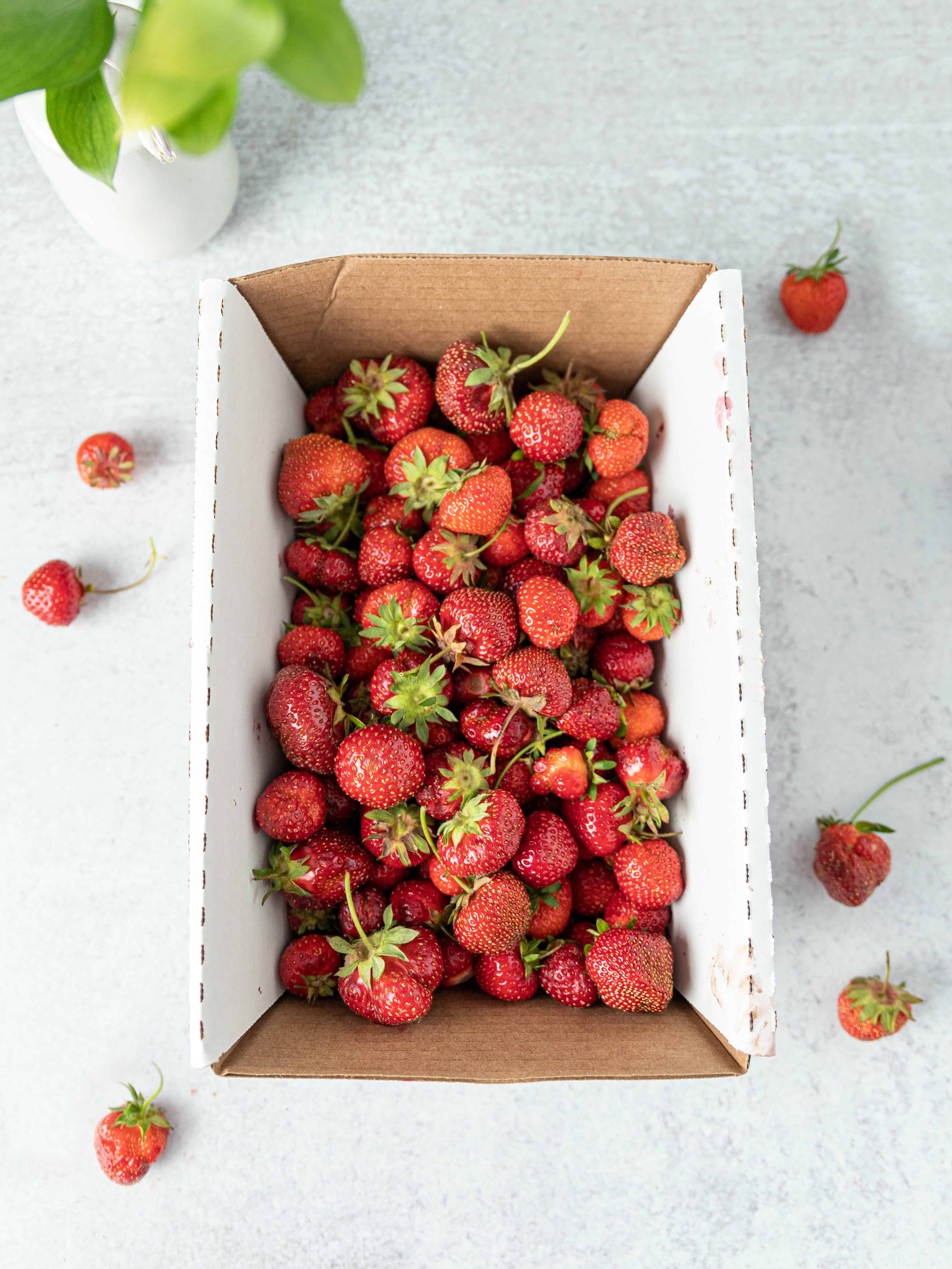 Free download wallpaper Food, Berry, Box, Strawberry, Fruit on your PC desktop