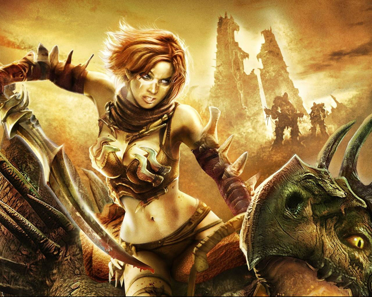 video game, tyris flare, woman warrior, golden axe