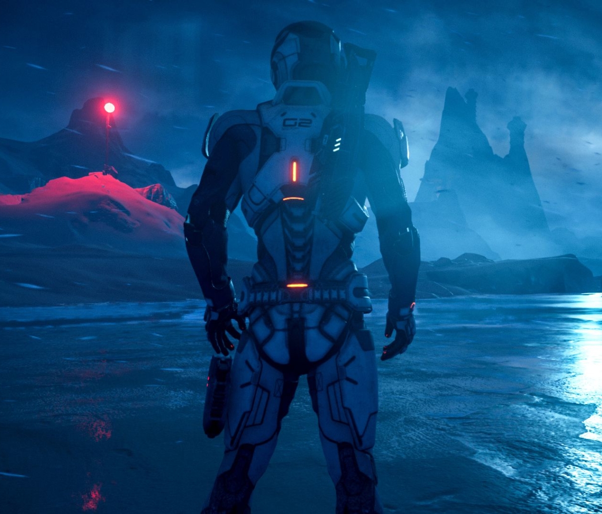 Baixar papel de parede para celular de Mass Effect, Videogame, Mass Effect: Andromeda, Scott Ryder gratuito.