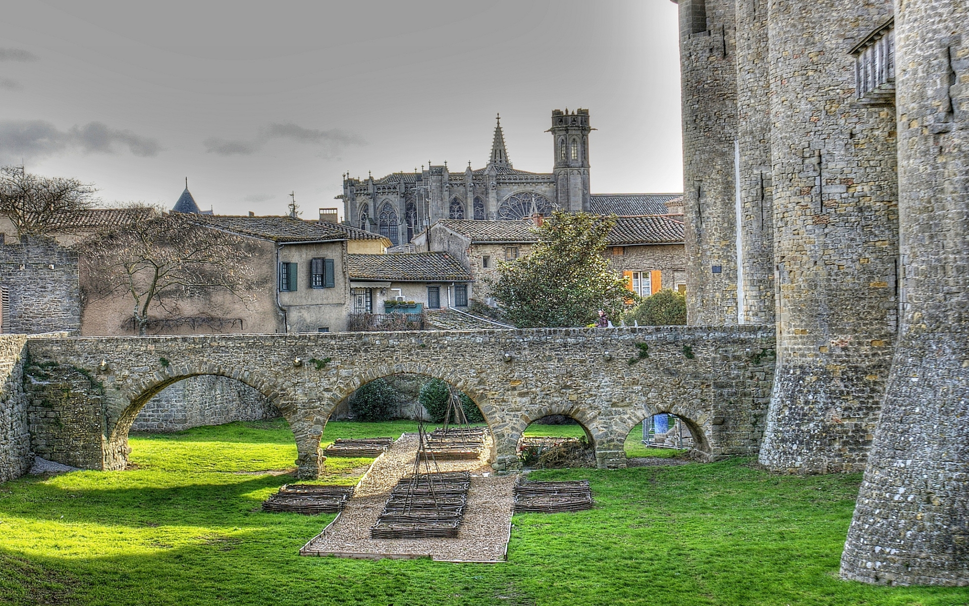 339280 baixar imagens feito pelo homem, carcassonne, castelos - papéis de parede e protetores de tela gratuitamente