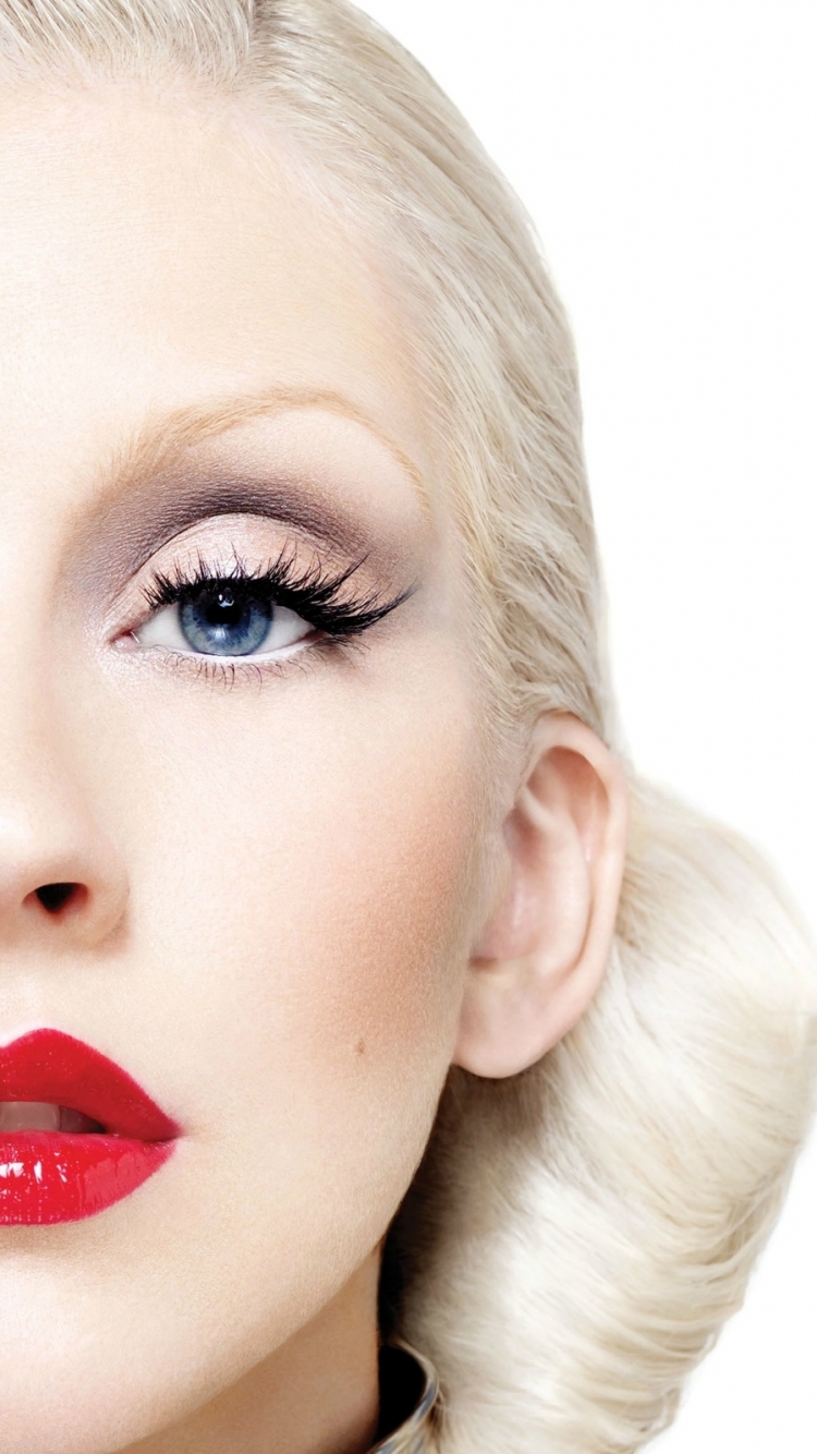 Handy-Wallpaper Musik, Christina Aguilera kostenlos herunterladen.
