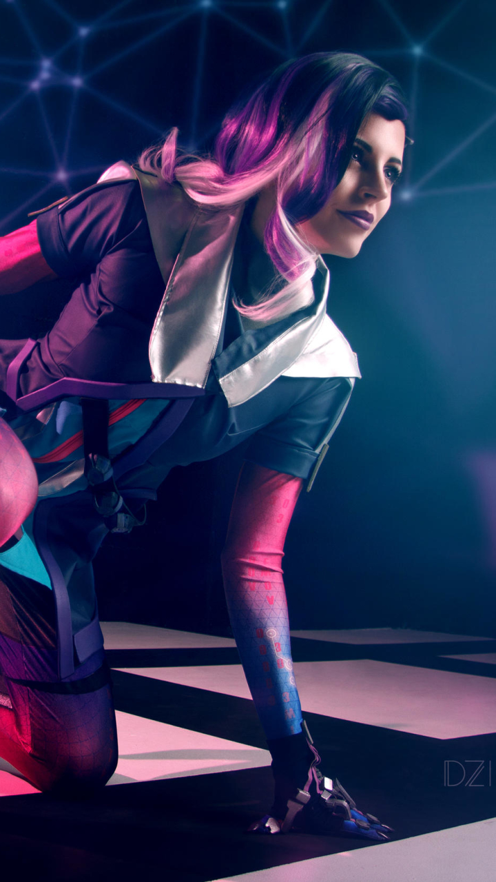 Baixar papel de parede para celular de Overwatch, Mulheres, Cosplay, Sombra (Overwatch) gratuito.