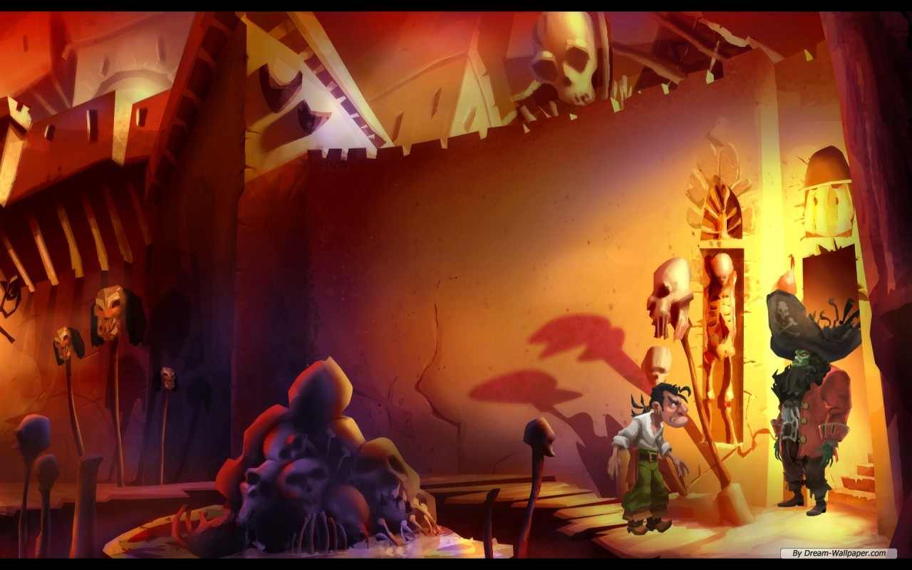 Melhores papéis de parede de Monkey Island Ii: A Vingança De Lechuck (2010) para tela do telefone