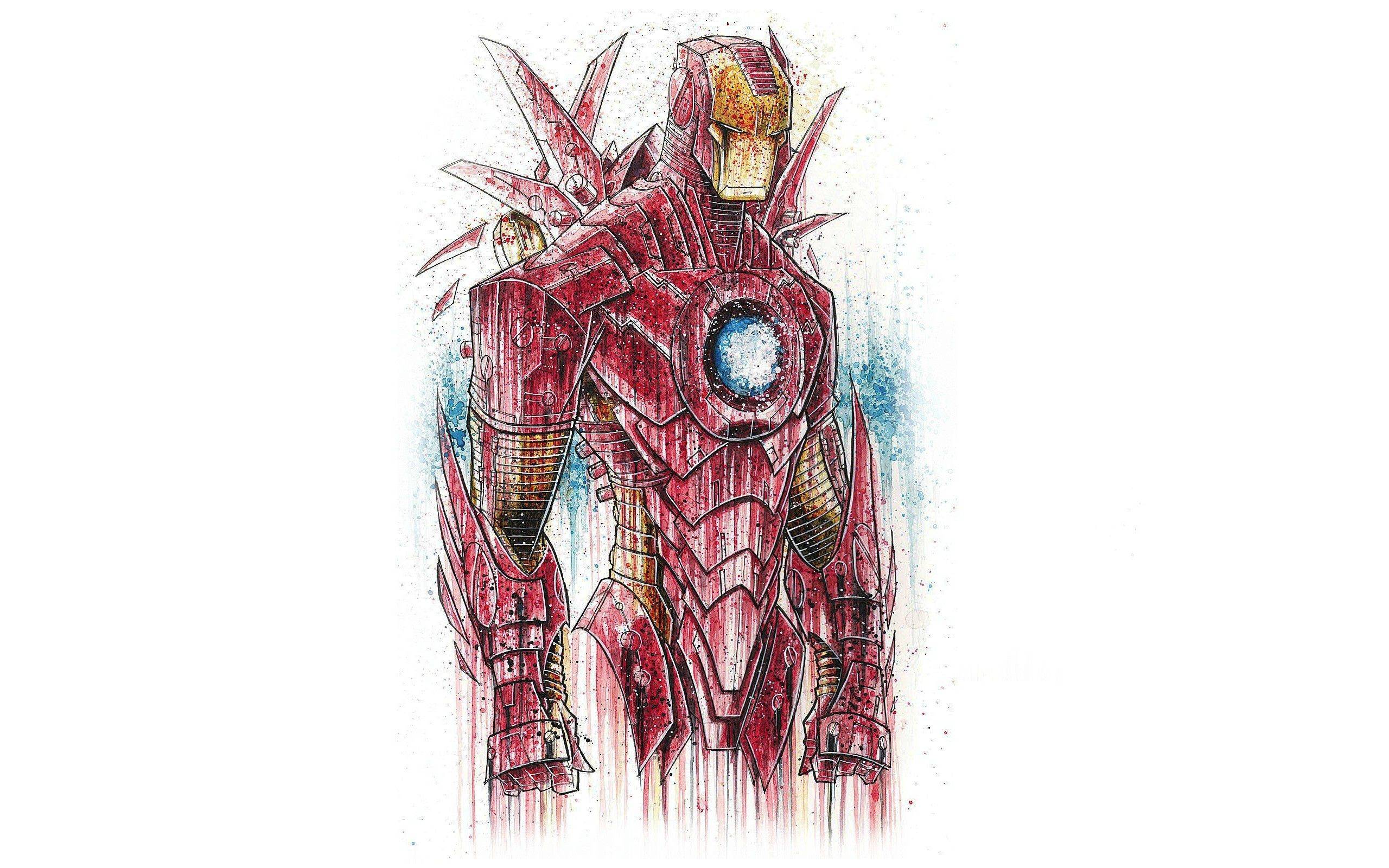 Handy-Wallpaper Iron Man, Comics kostenlos herunterladen.