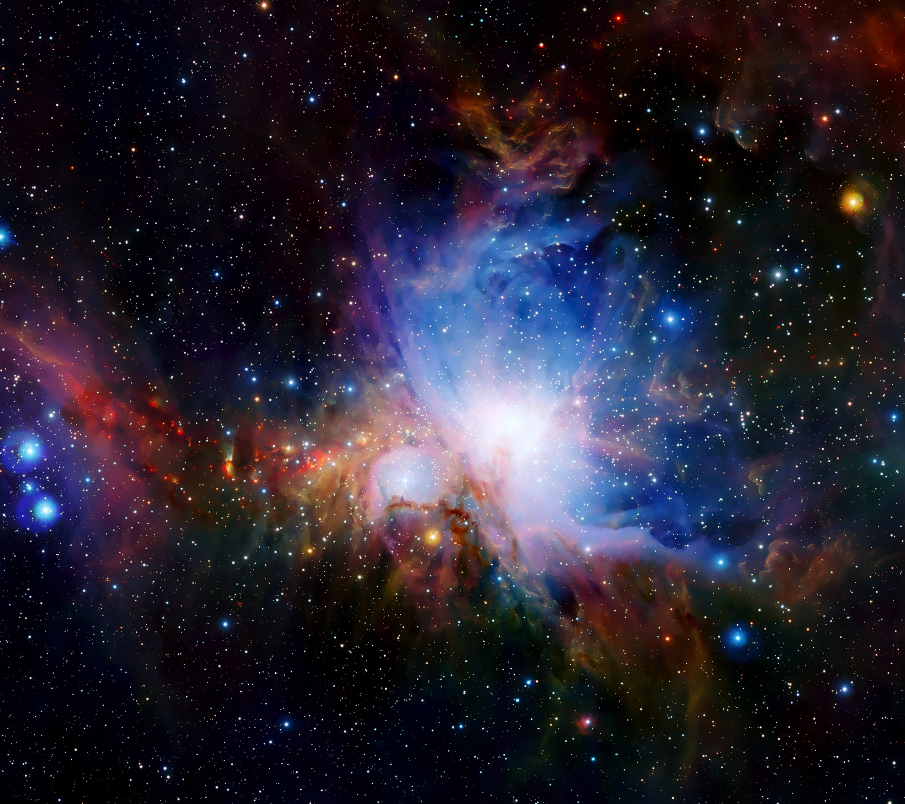 1232622 descargar fondo de pantalla ciencia ficción, nebulosa, nebula de orión, espacio, estrellas: protectores de pantalla e imágenes gratis