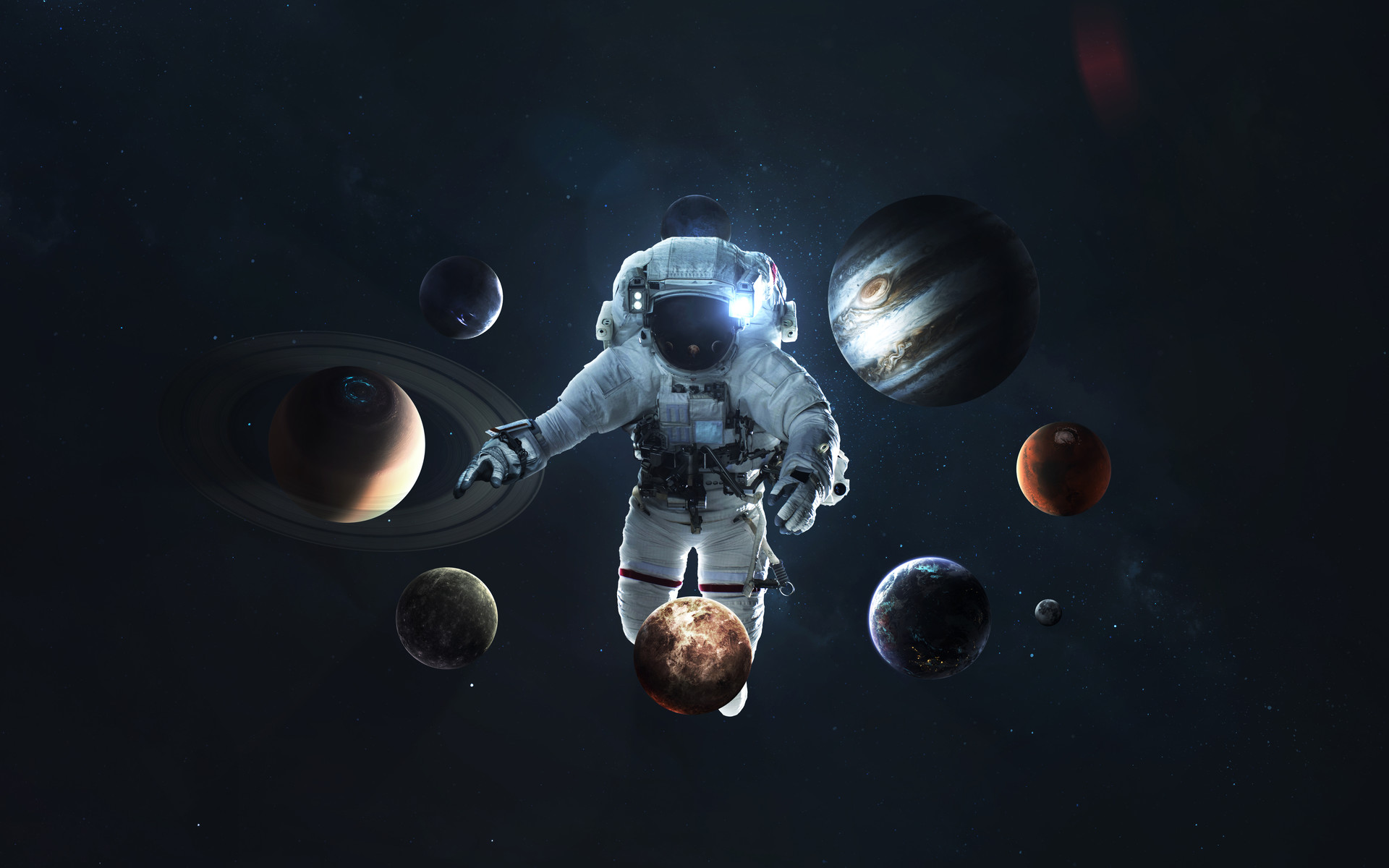 Download mobile wallpaper Sci Fi, Astronaut for free.