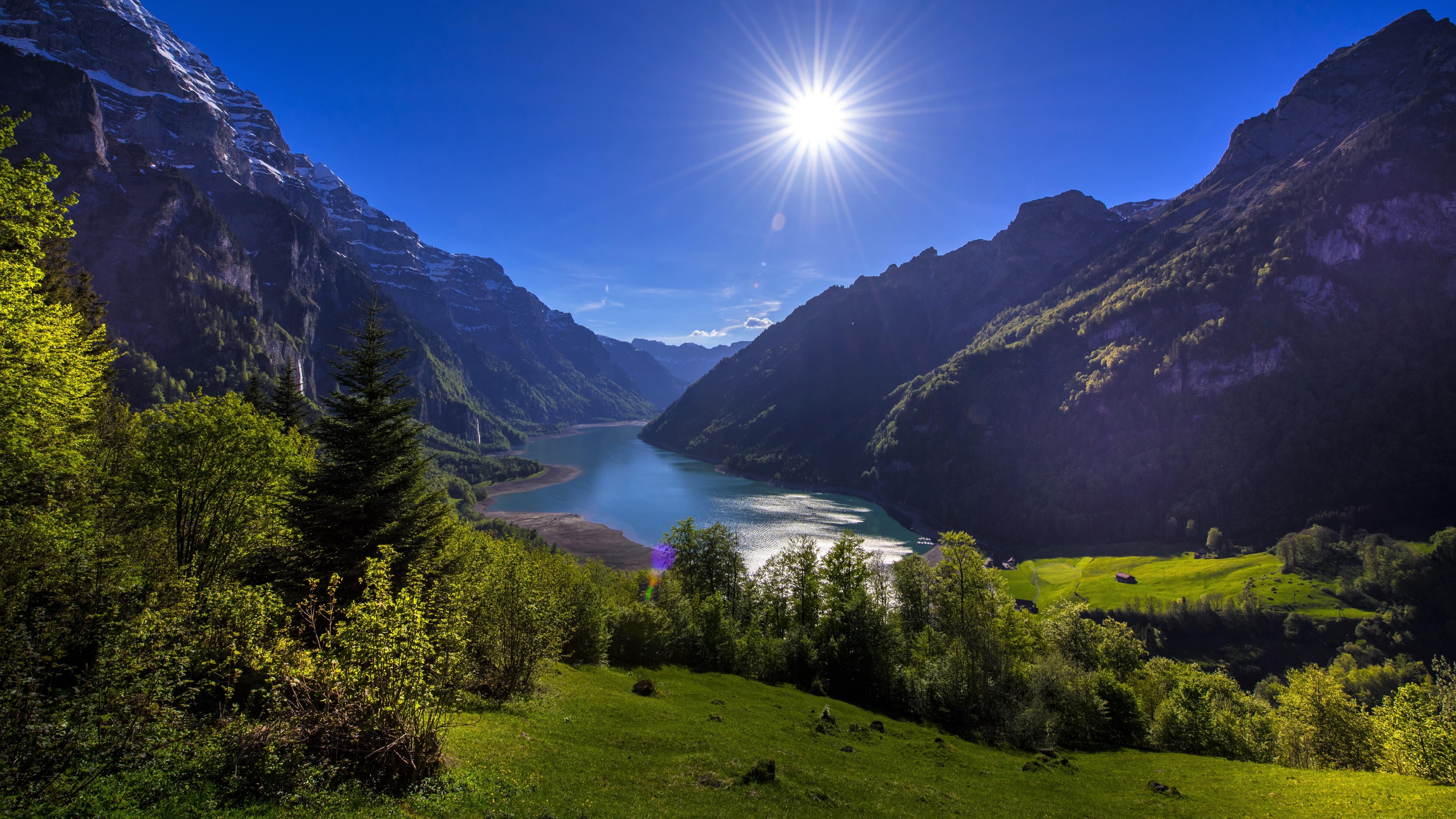 Laden Sie das See, Sonne, Erde/natur-Bild kostenlos auf Ihren PC-Desktop herunter