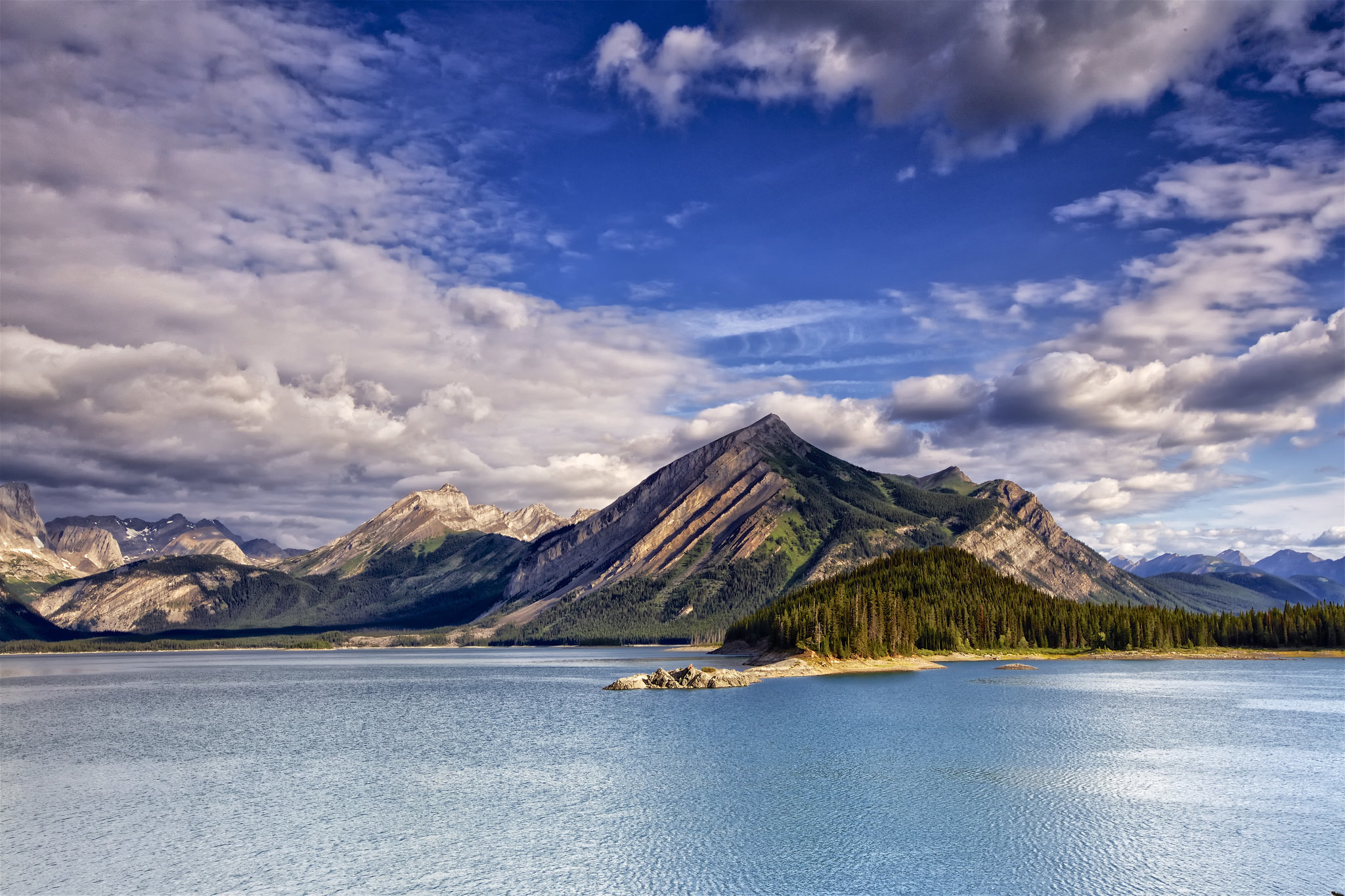 Téléchargez gratuitement l'image Montagnes, Montagne, Lac, Nuage, Ciel, La Nature, Terre/nature sur le bureau de votre PC