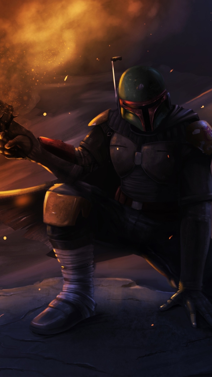 Download mobile wallpaper Star Wars, Movie, Boba Fett for free.