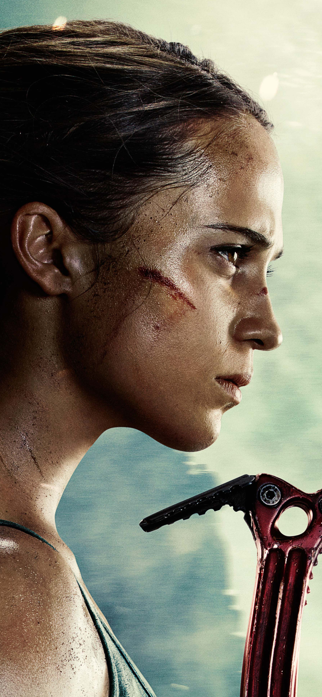 Descarga gratuita de fondo de pantalla para móvil de Películas, Lara Croft, Alicia Vikander, Asaltante De Tumbas (2018).