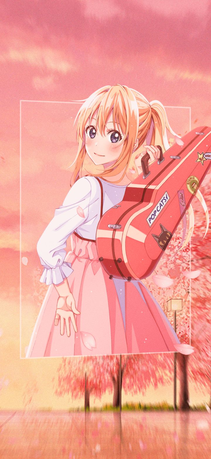 Handy-Wallpaper Animes, Kaori Miyazono, Ihre Lüge Im April kostenlos herunterladen.